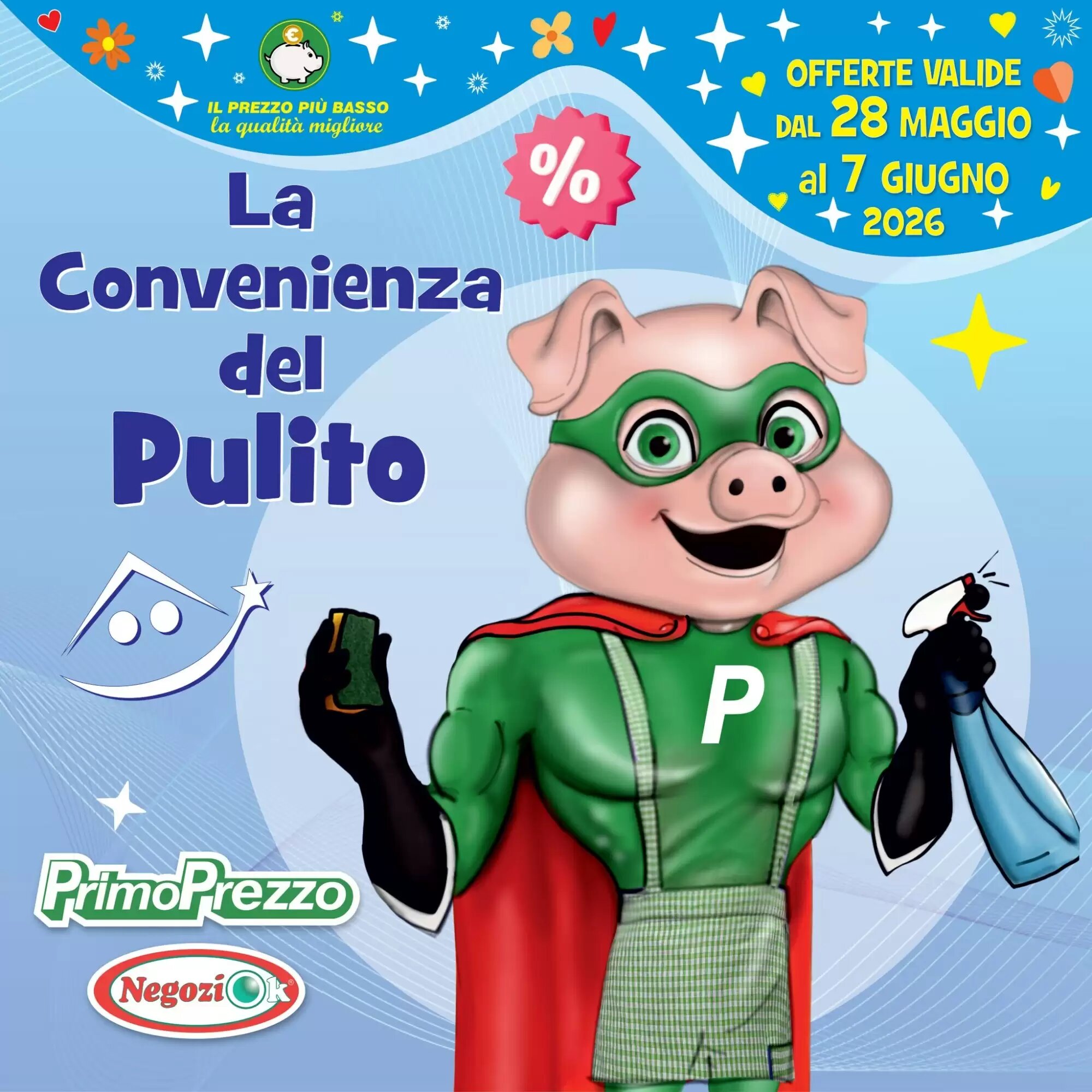 Volantino promozionale Primo Prezzo  valide dal 28/05/2026 - Pagina 1.