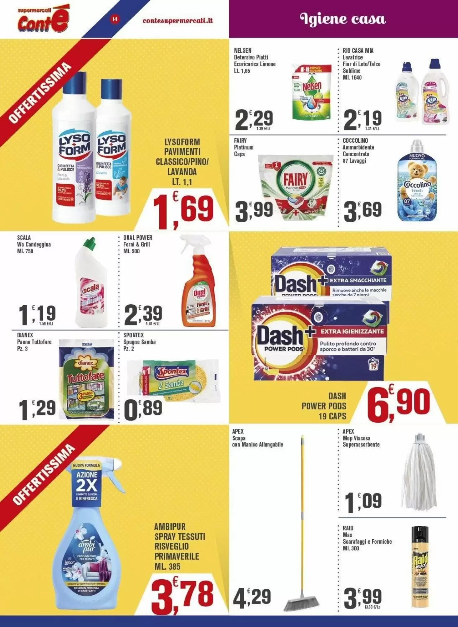 Volantino promozionale Conté Supermercati  valide dal 28/05/2026 - Pagina 10.