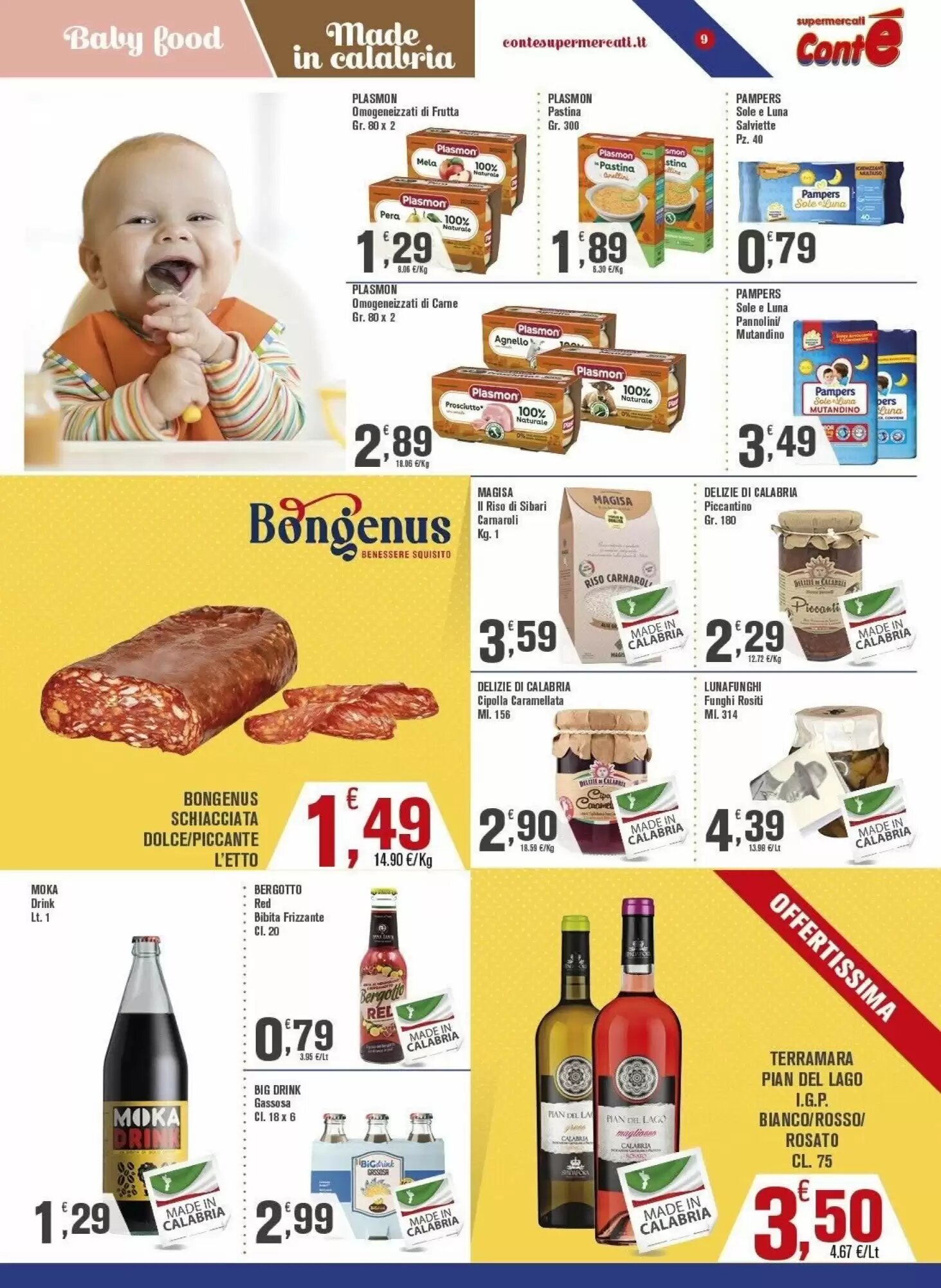 Volantino promozionale Conté Supermercati  valide dal 28/05/2026 - Pagina 9.