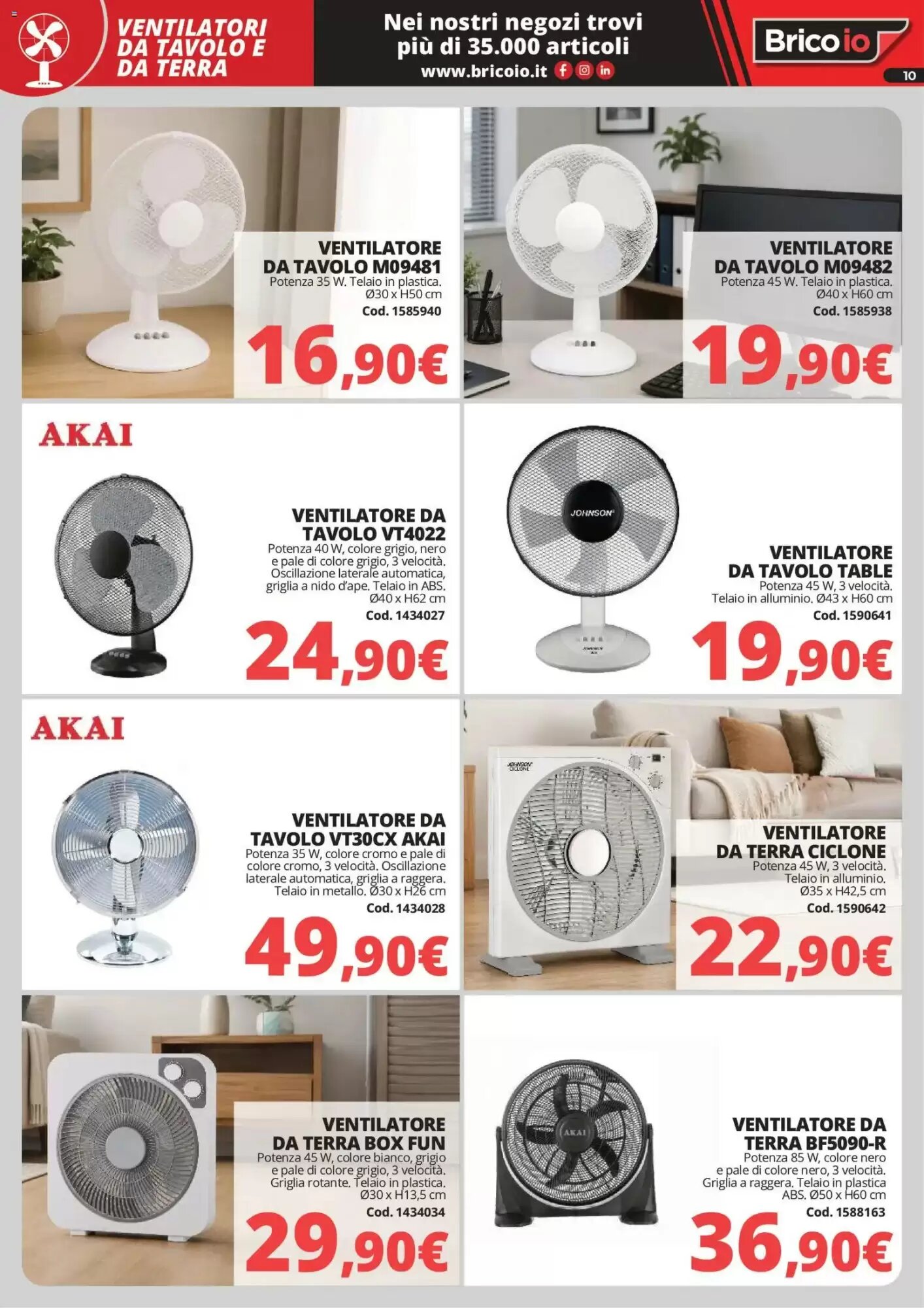 Volantino promozionale Brico Io  valide dal 28/05/2026 - Pagina 10.