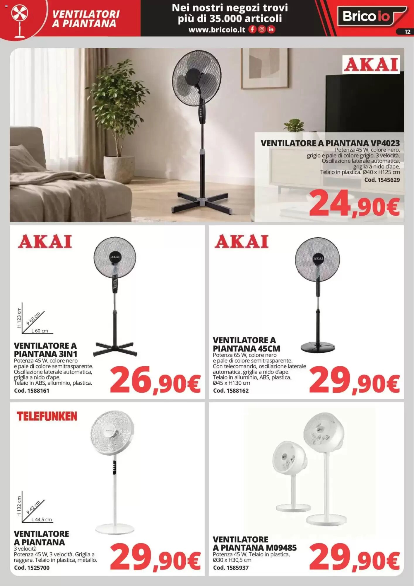 Volantino promozionale Brico Io  valide dal 28/05/2026 - Pagina 12.