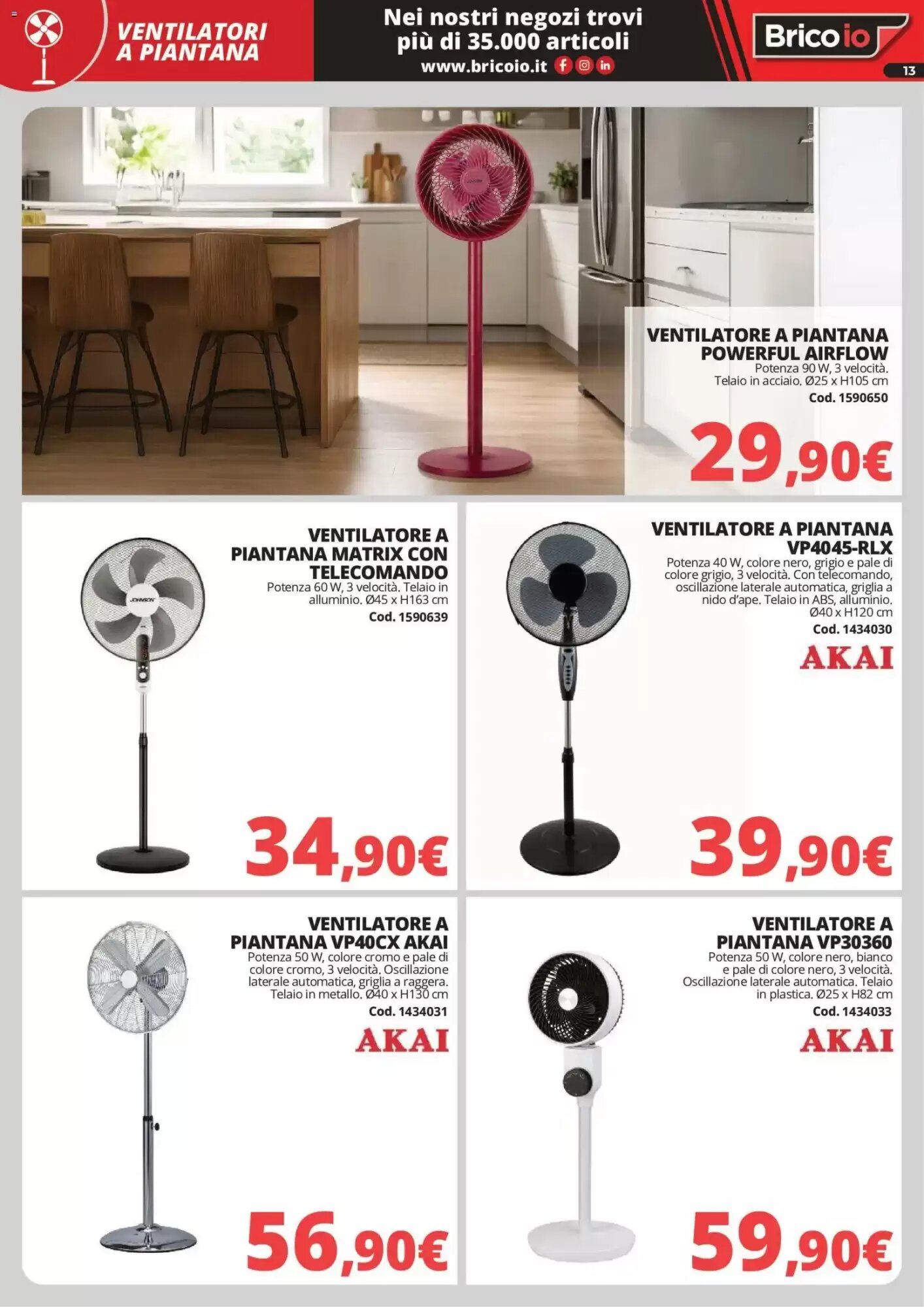 Volantino promozionale Brico Io  valide dal 28/05/2026 - Pagina 13.