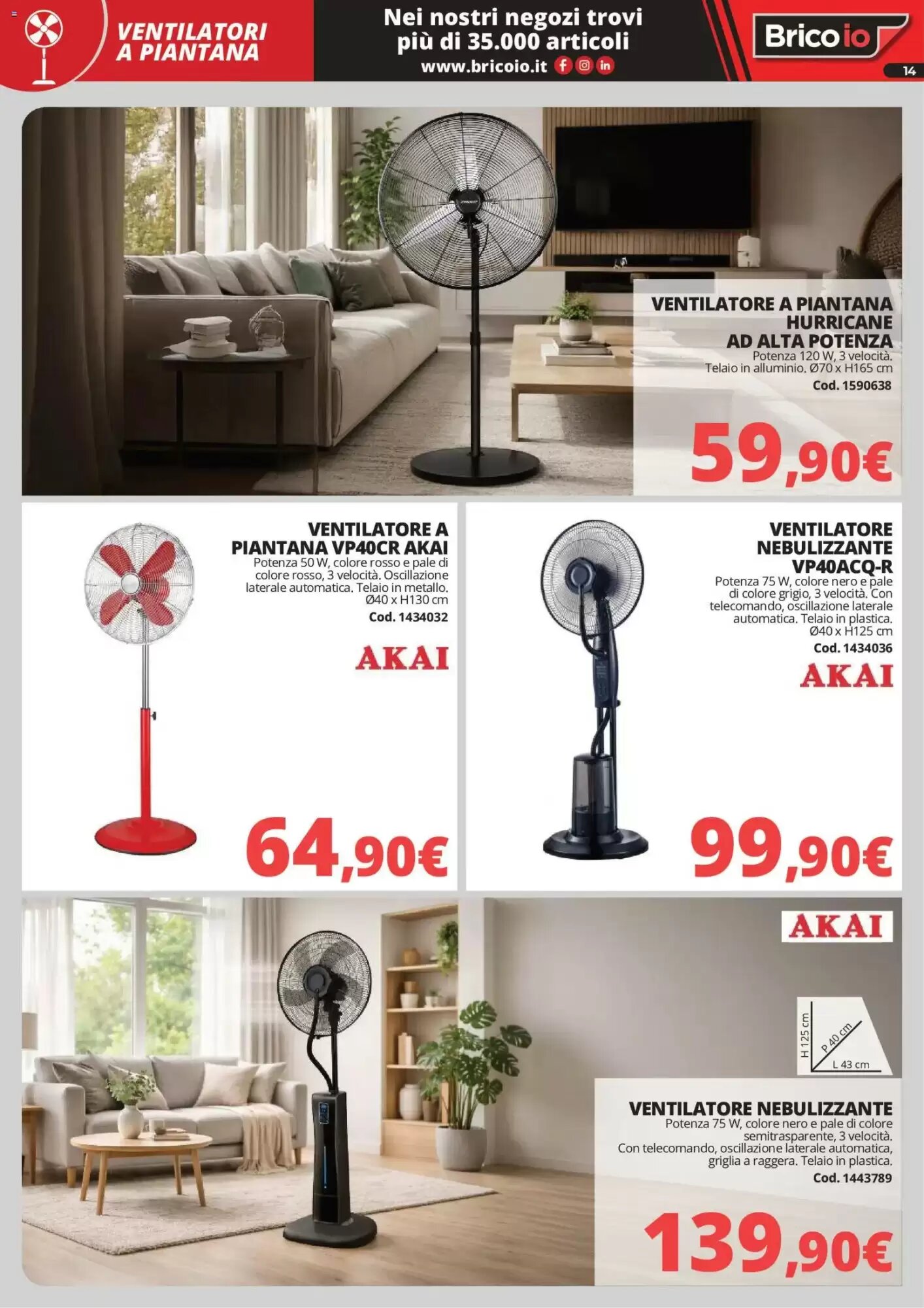 Volantino promozionale Brico Io  valide dal 28/05/2026 - Pagina 14.