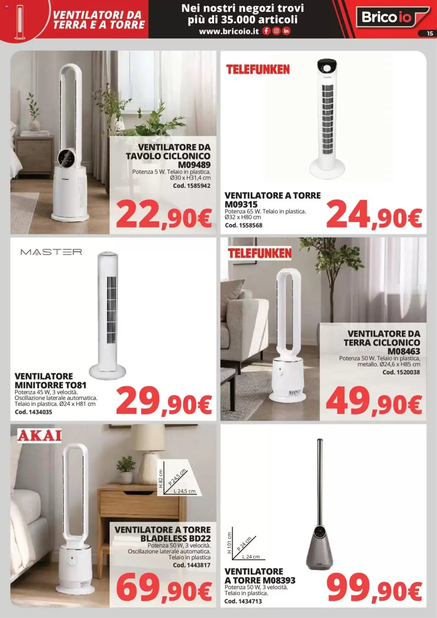 Volantino promozionale Brico Io  valide dal 28/05/2026 - Pagina 15.