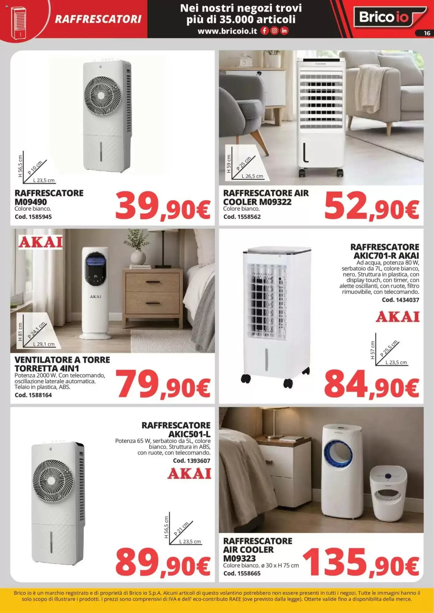 Volantino promozionale Brico Io  valide dal 28/05/2026 - Pagina 16.