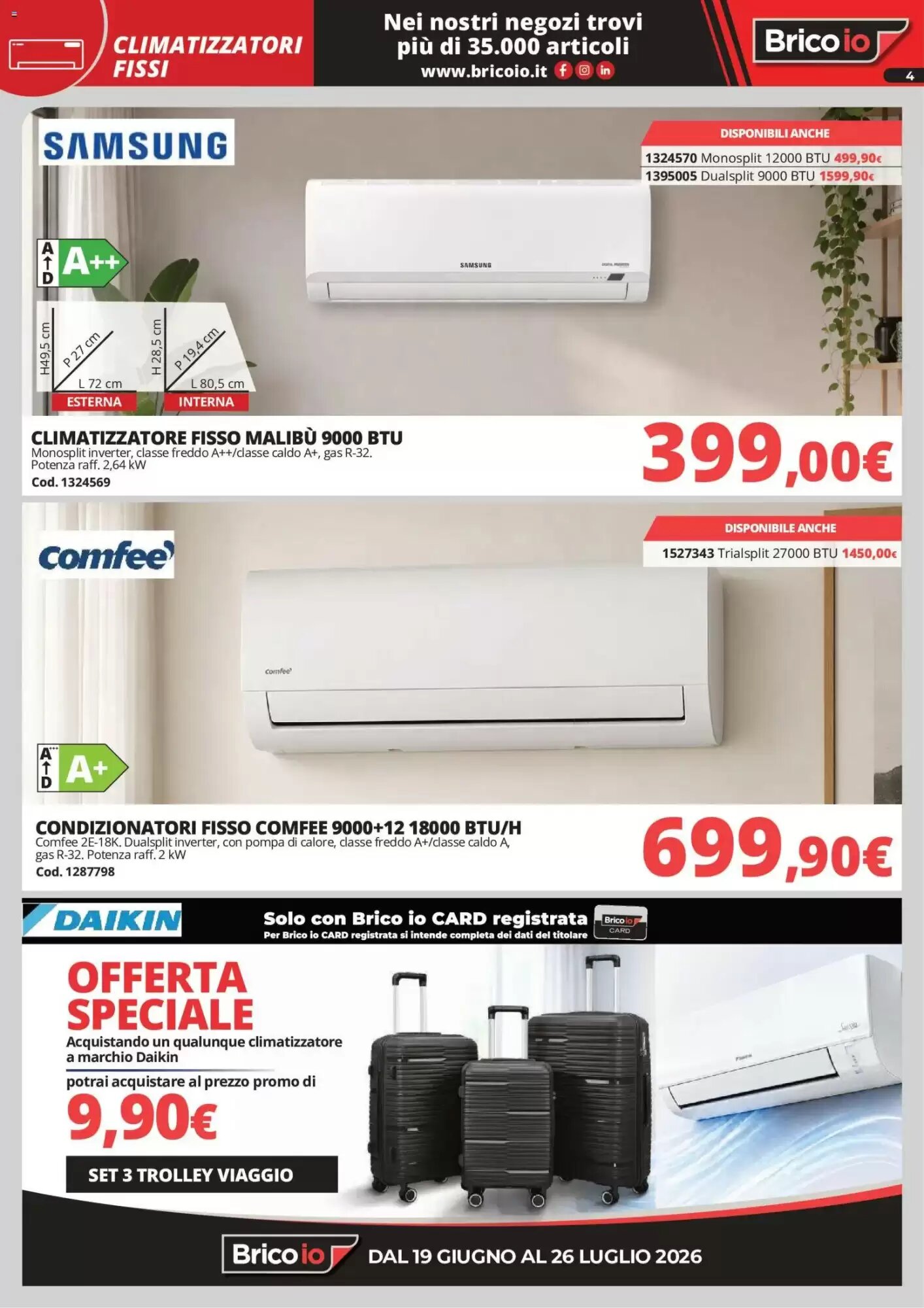 Volantino promozionale Brico Io  valide dal 28/05/2026 - Pagina 4.