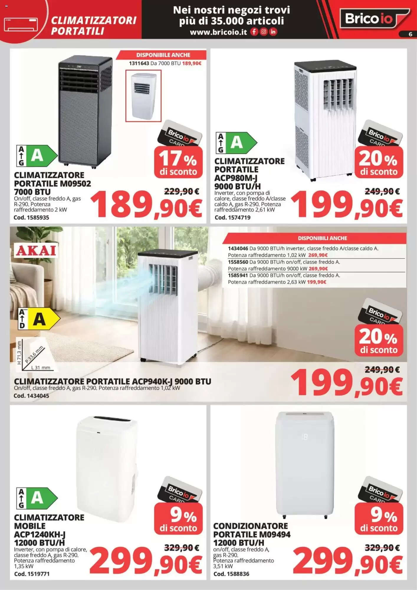 Volantino promozionale Brico Io  valide dal 28/05/2026 - Pagina 6.