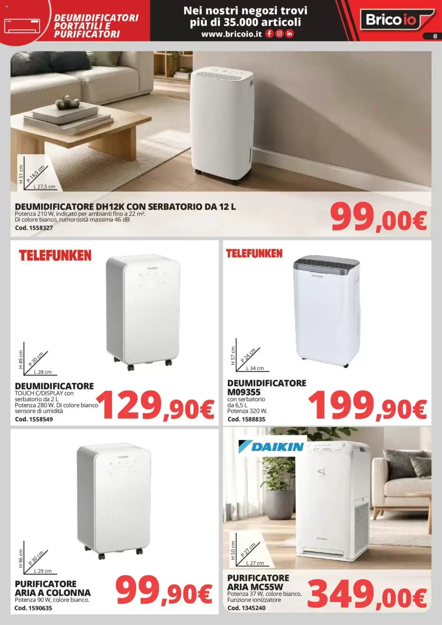 Volantino promozionale Brico Io  valide dal 28/05/2026 - Pagina 8.