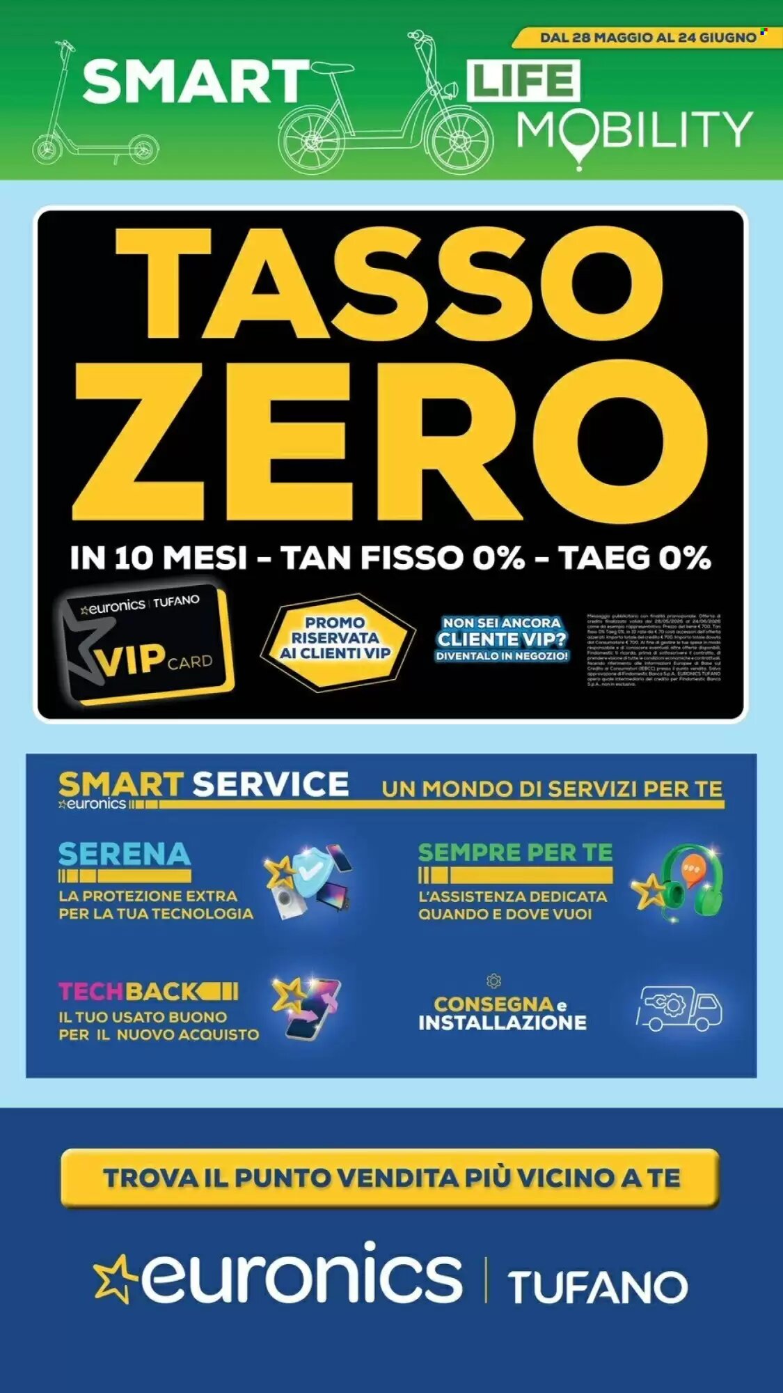 Volantino promozionale Euronics Tufano  valide dal 28/05/2026 - Pagina 8.