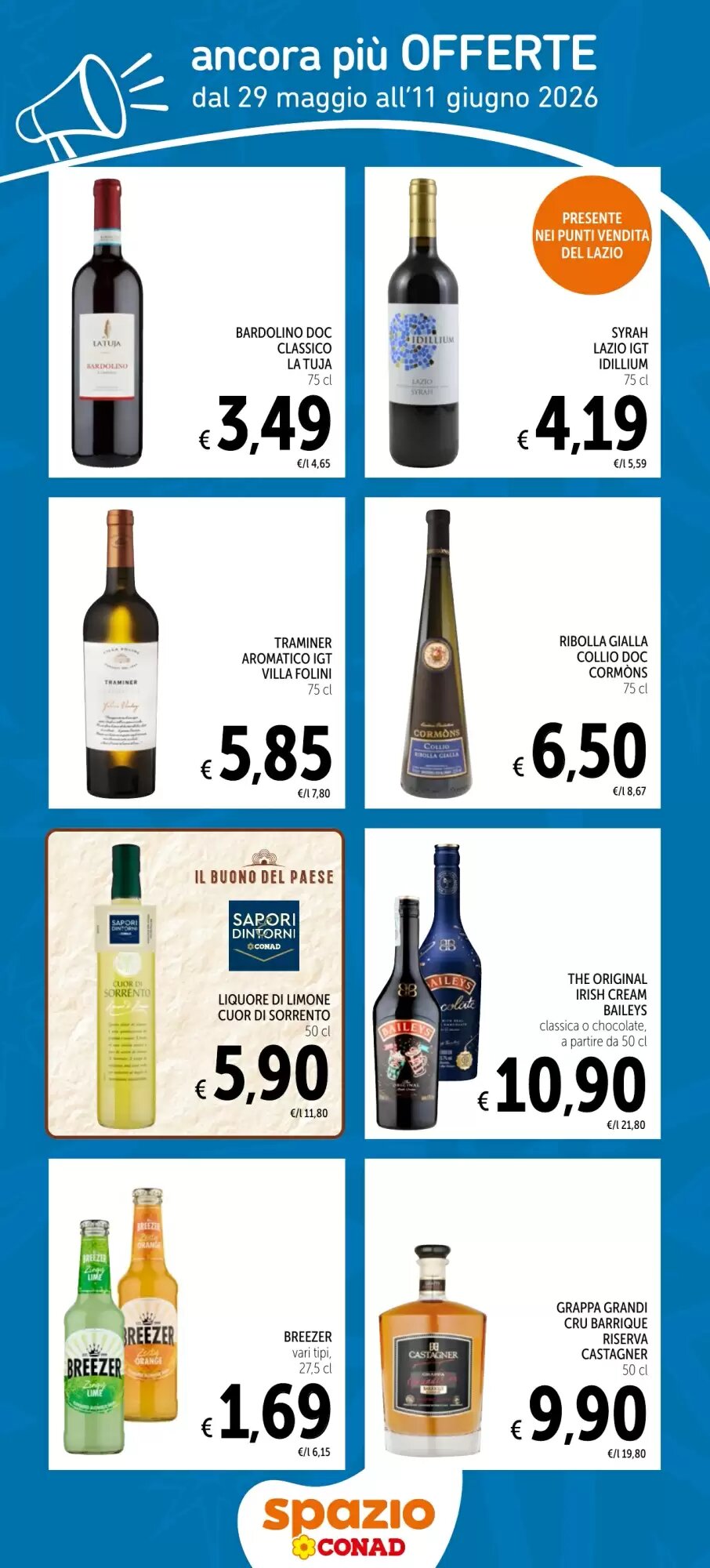 Volantino promozionale Spazio Conad  valide dal 29/05/2026 - Pagina 2.