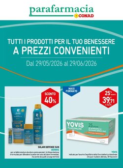 Volantino promozionale Conad valide dal 29/05/2026
