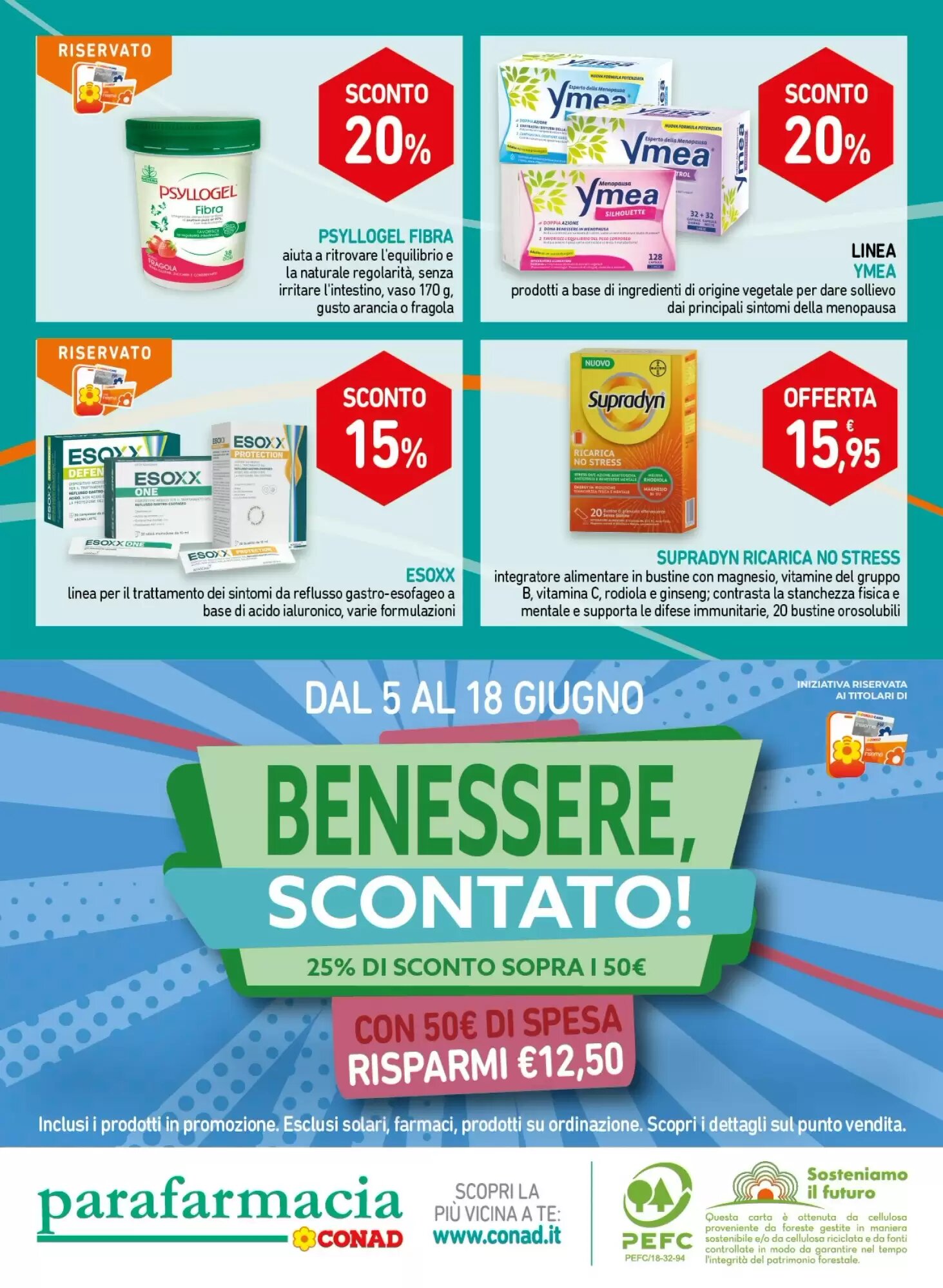Volantino promozionale Conad  valide dal 29/05/2026 - Pagina 8.