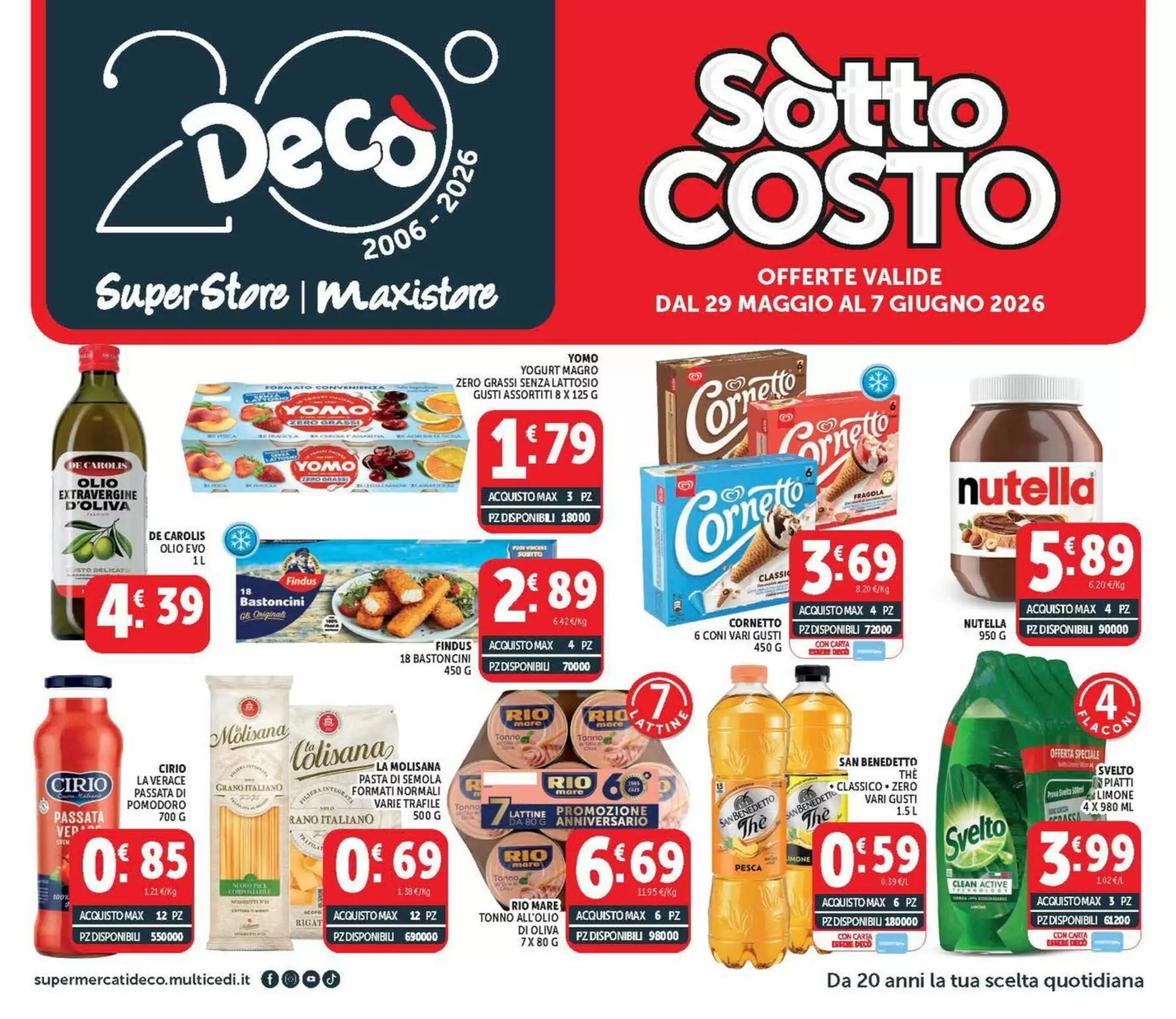 Volantino promozionale Deco Superstore  valide dal 29/05/2026 - Pagina 1.