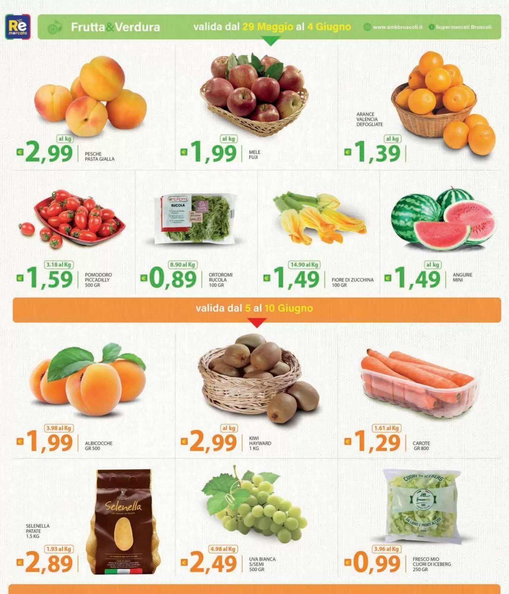 Volantino promozionale Supermercati Bruscoli  valide dal 29/05/2026 - Pagina 2.