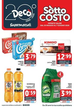 Volantino promozionale Deco Supermercati valide dal 29/05/2026