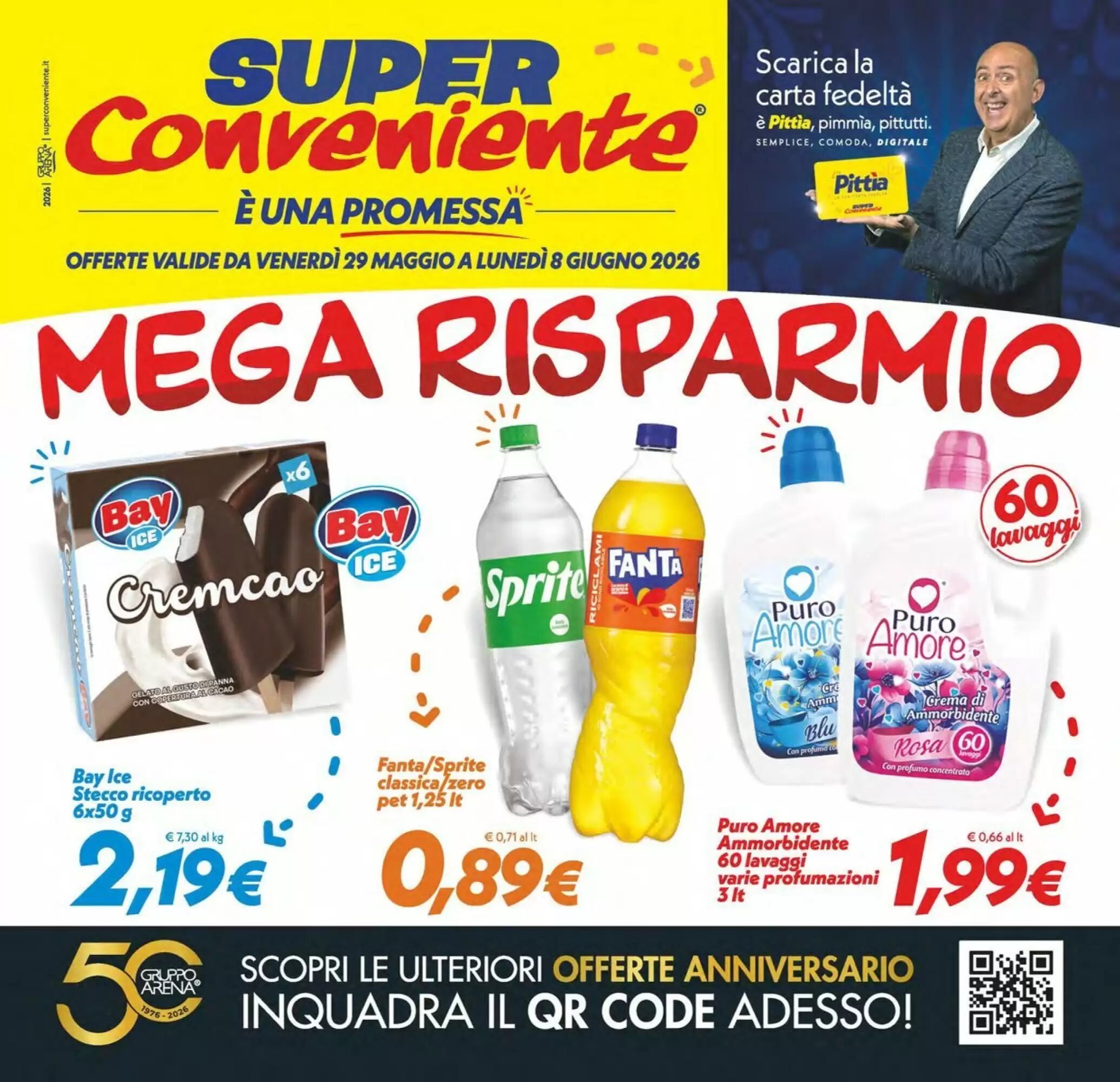 Volantino promozionale Iper Super Conveniente  valide dal 29/05/2026 - Pagina 1.