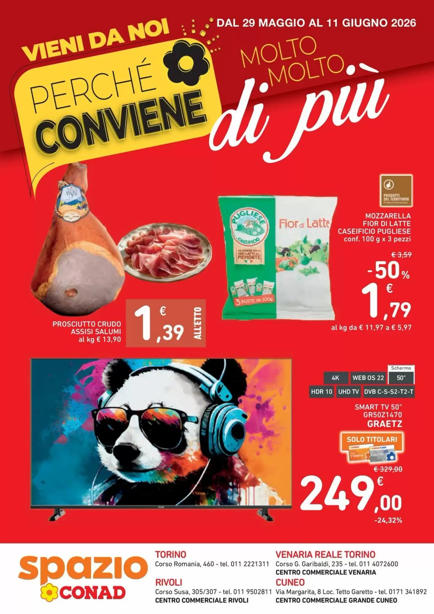 Volantino promozionale Spazio Conad  valide dal 29/05/2026 - Pagina 1.