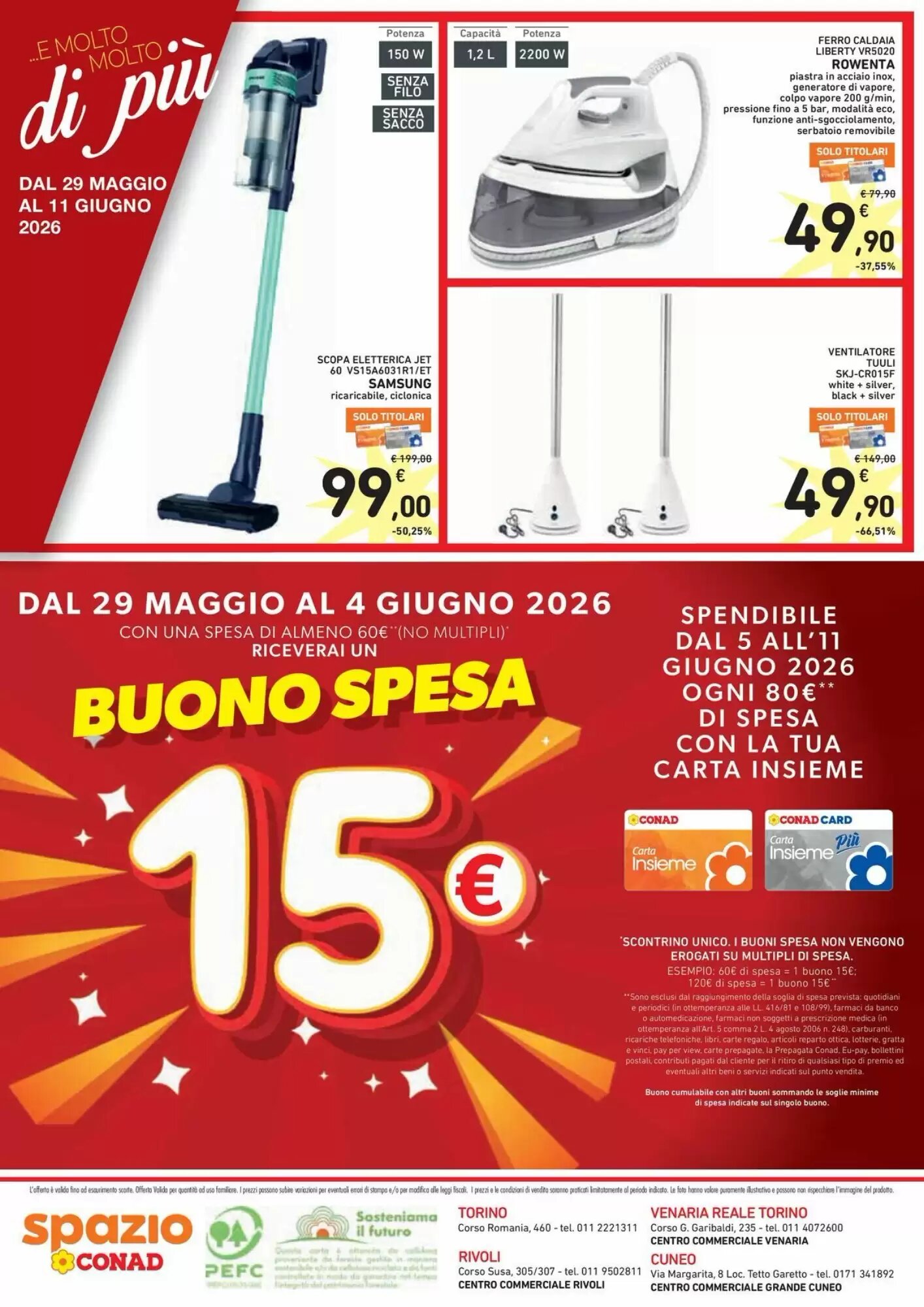 Volantino promozionale Spazio Conad  valide dal 29/05/2026 - Pagina 4.