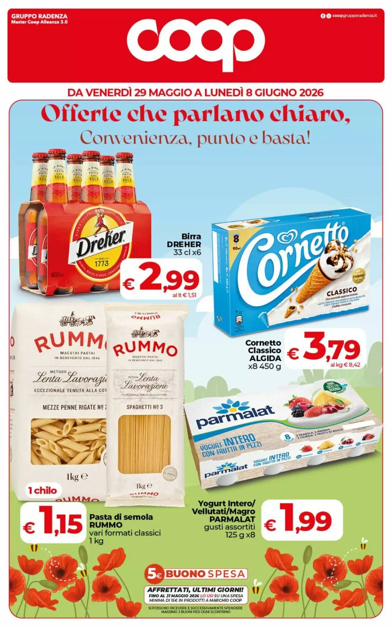 Volantino promozionale Coop  valide dal 29/05/2026 - Pagina 1.