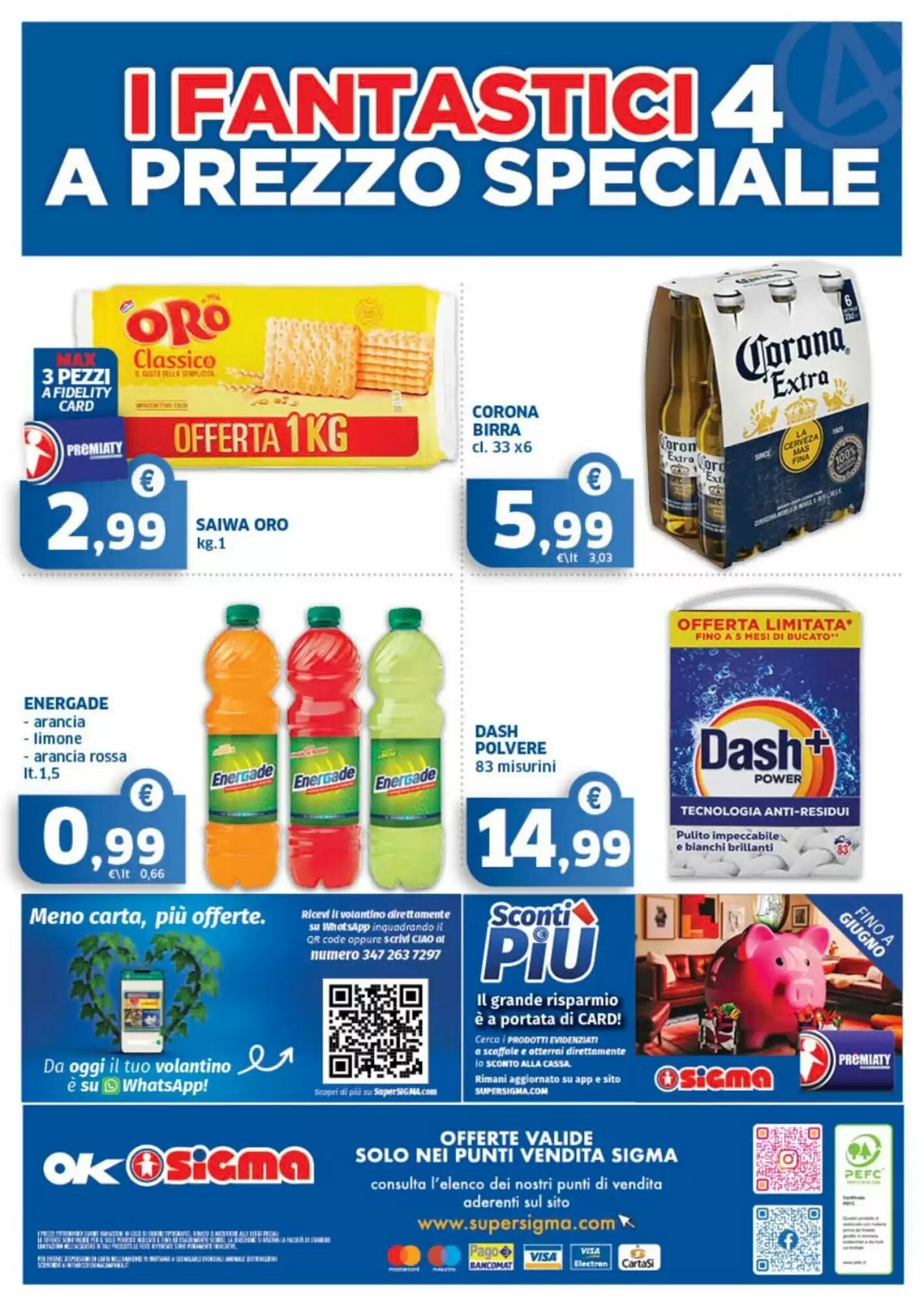 Volantino promozionale Ok Sigma  valide dal 29/05/2026 - Pagina 16.