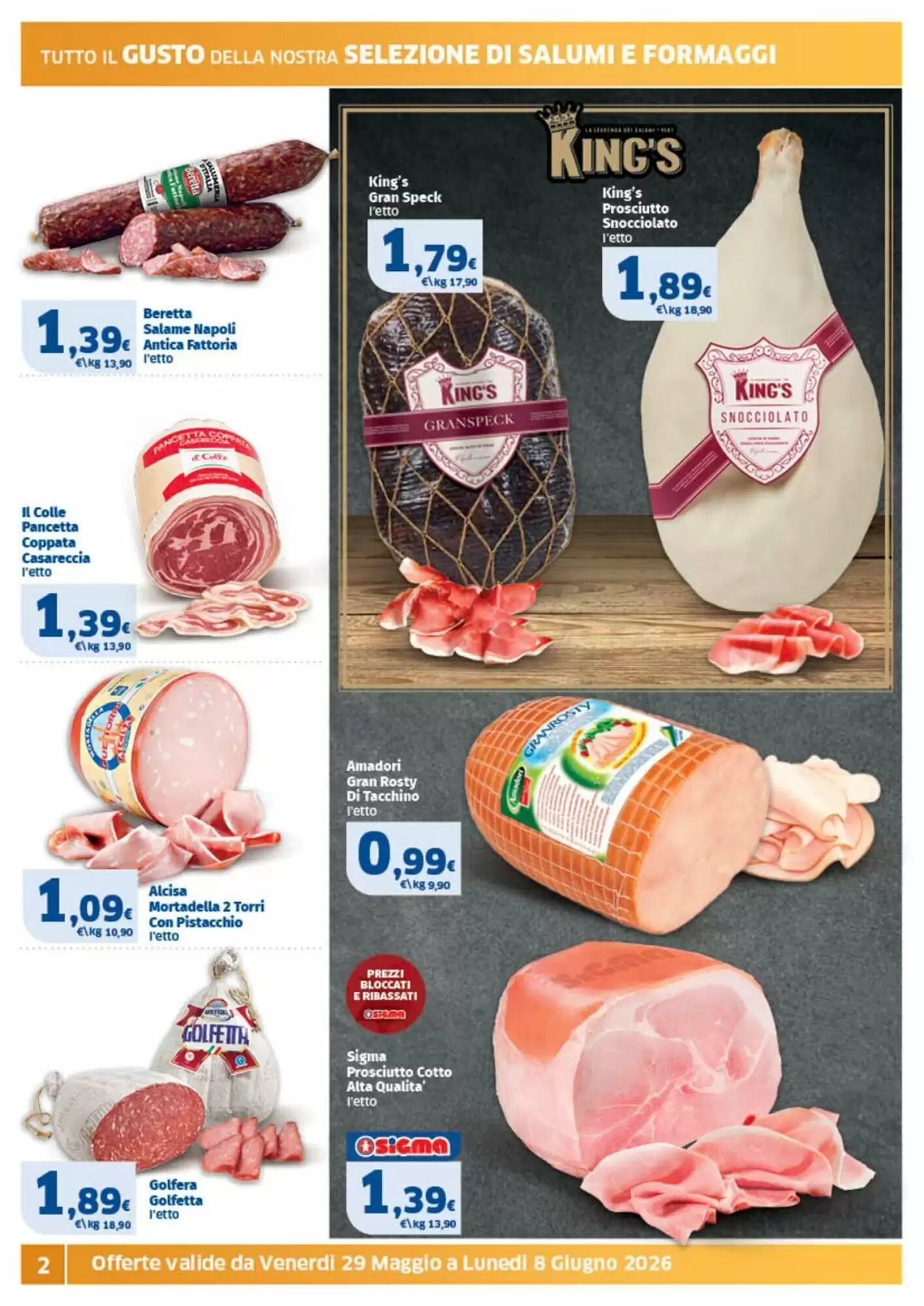 Volantino promozionale Ok Sigma  valide dal 29/05/2026 - Pagina 2.