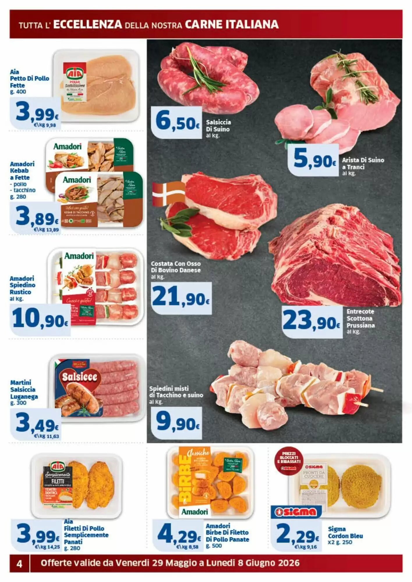 Volantino promozionale Ok Sigma  valide dal 29/05/2026 - Pagina 4.