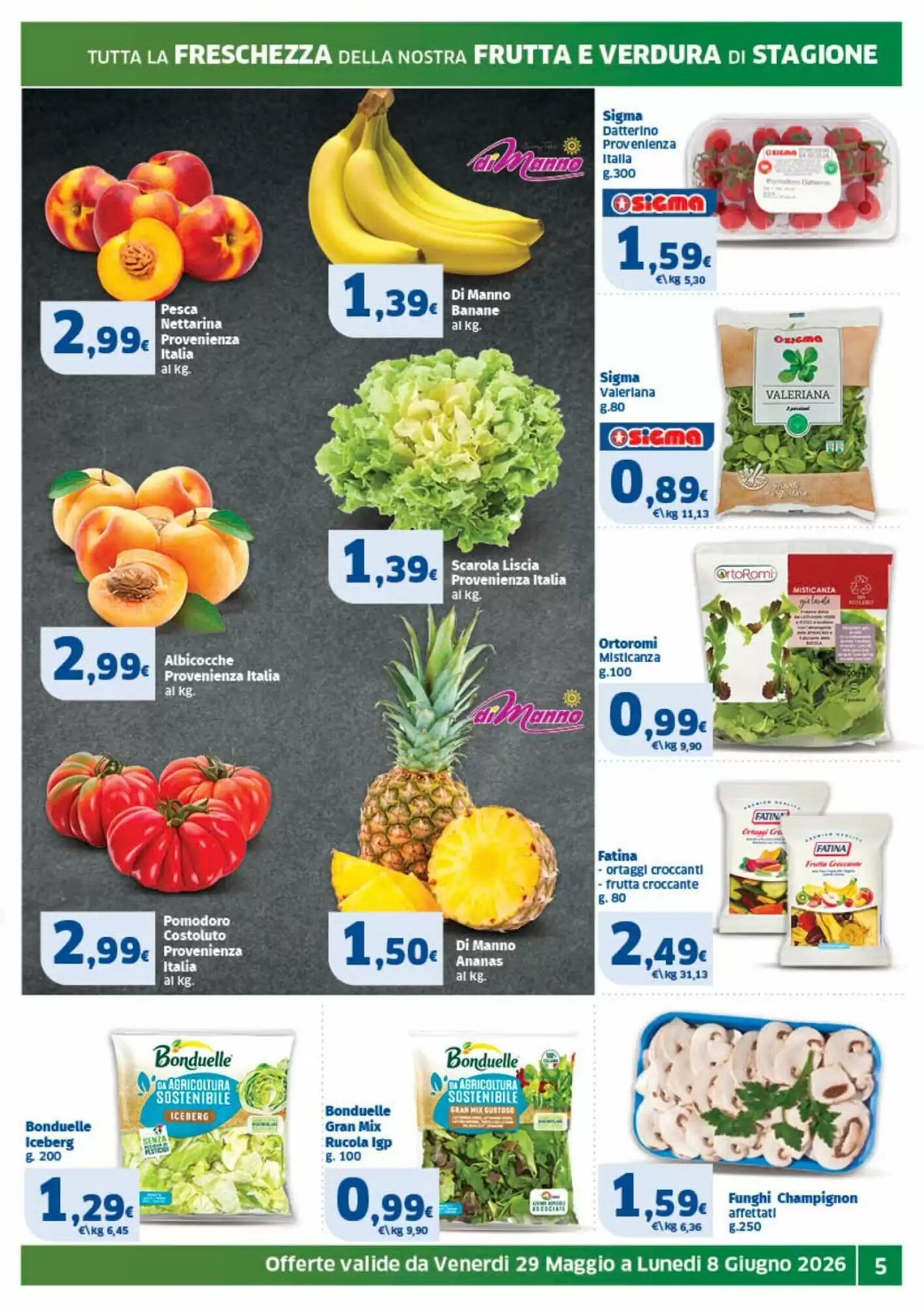 Volantino promozionale Ok Sigma  valide dal 29/05/2026 - Pagina 5.