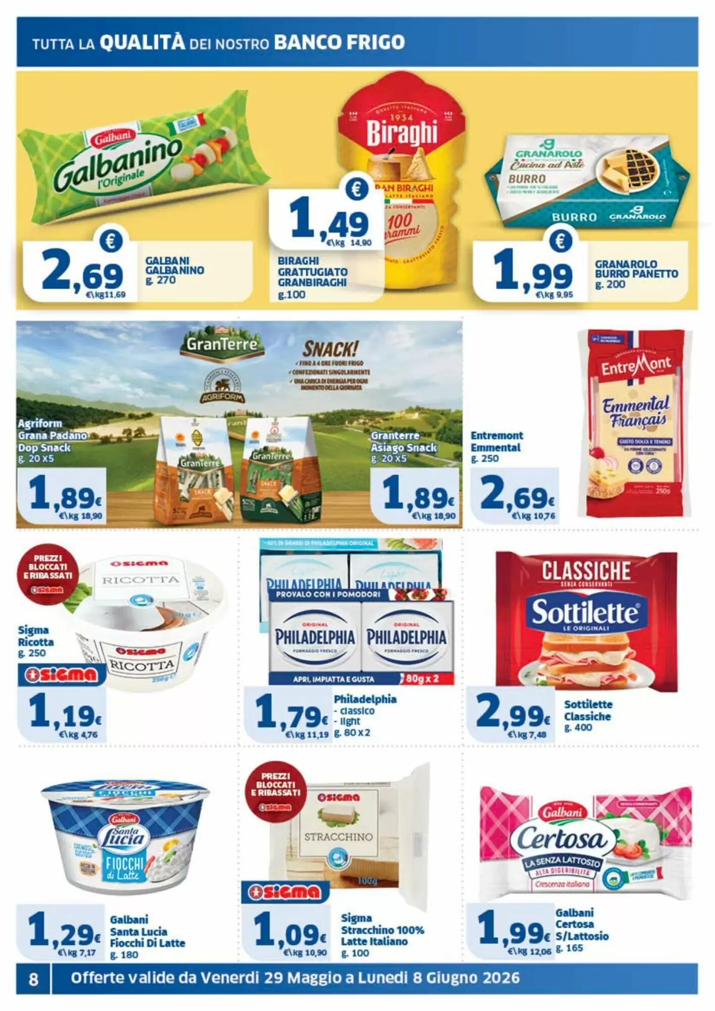 Volantino promozionale Ok Sigma  valide dal 29/05/2026 - Pagina 8.
