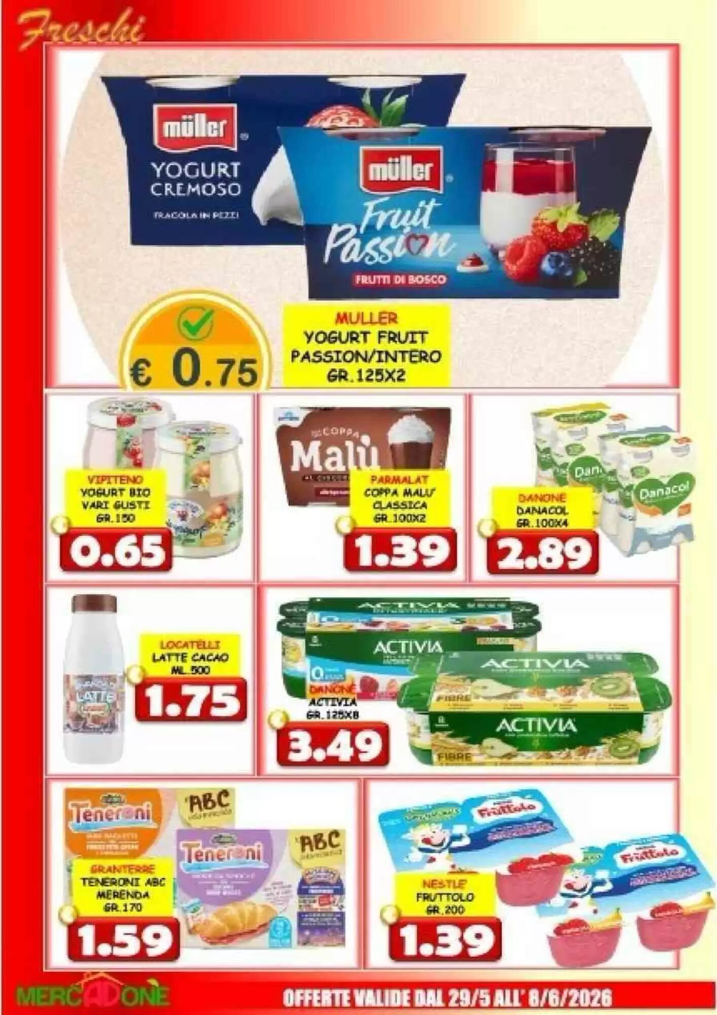 Volantino promozionale MercADone  valide dal 29/05/2026 - Pagina 18.