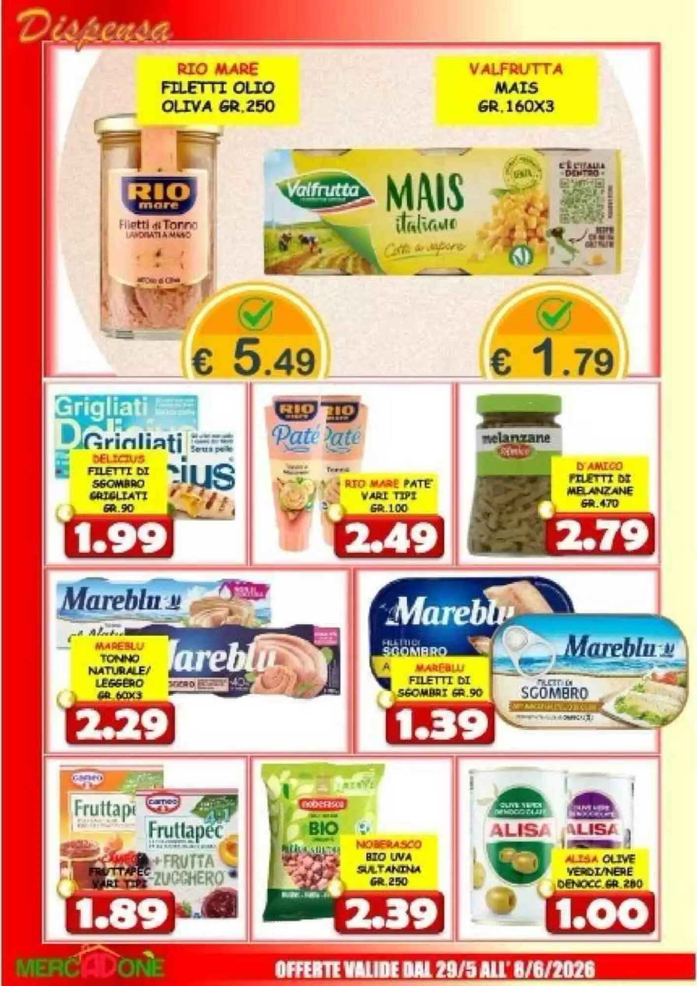 Volantino promozionale MercADone  valide dal 29/05/2026 - Pagina 22.
