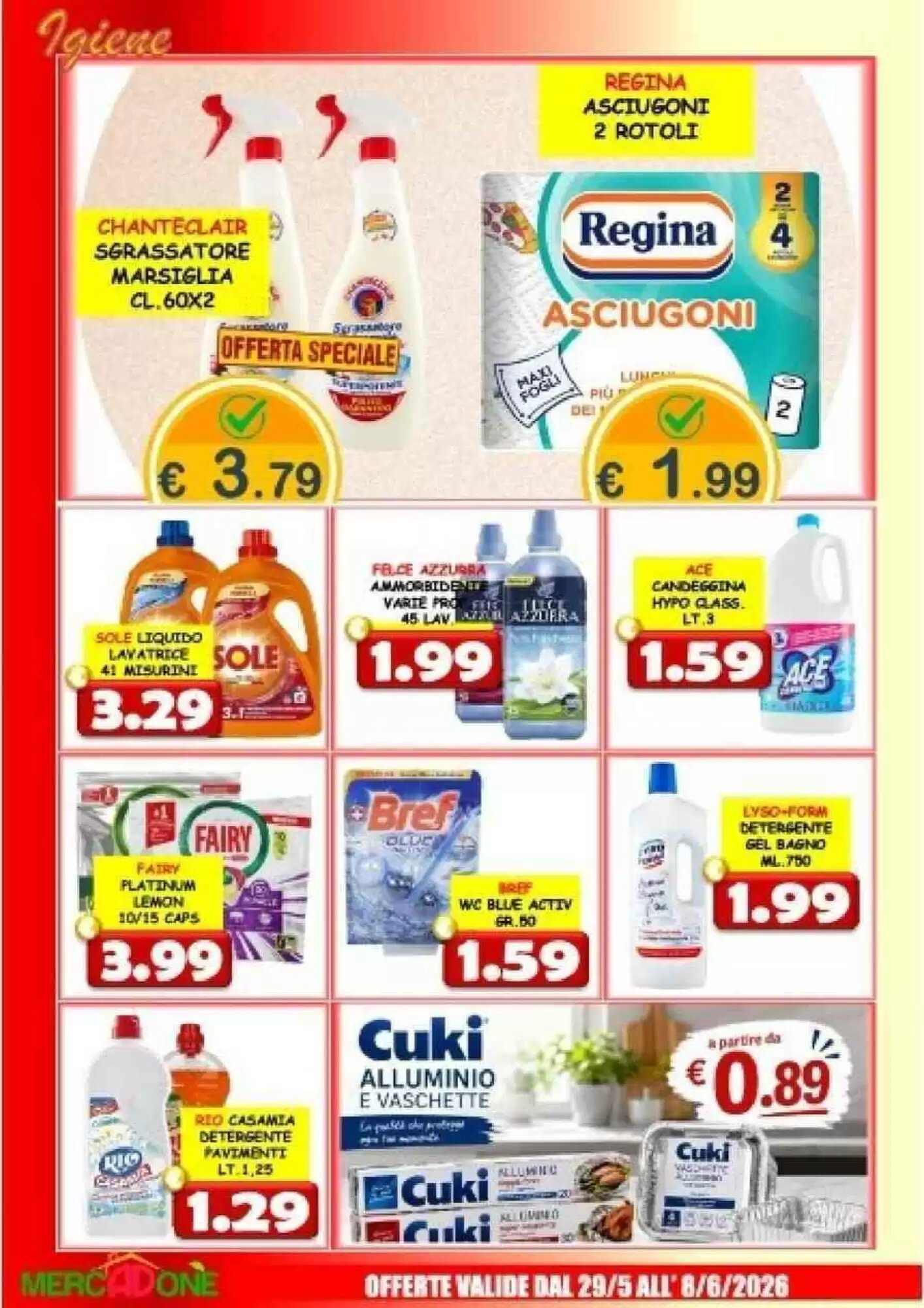 Volantino promozionale MercADone  valide dal 29/05/2026 - Pagina 26.
