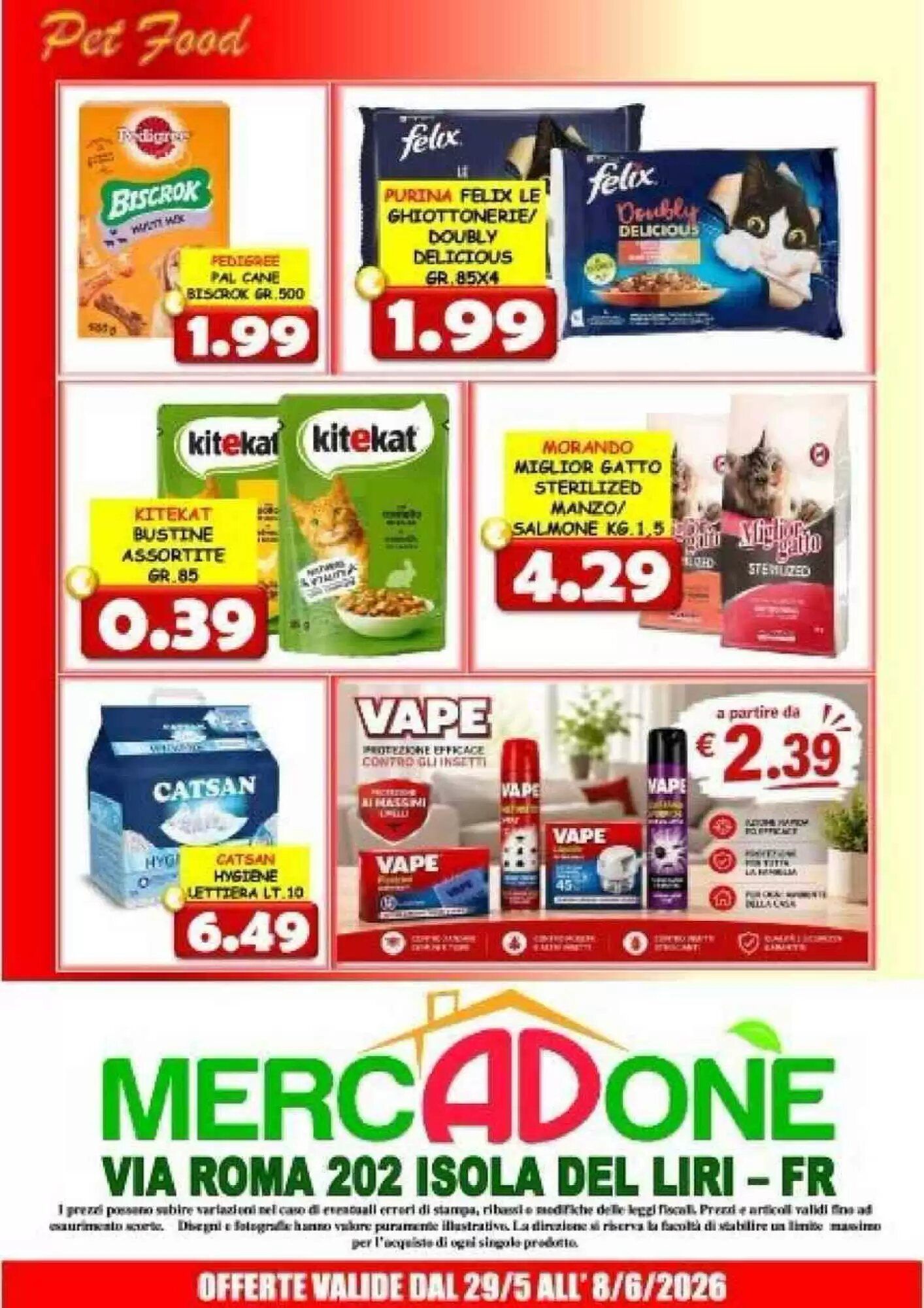 Volantino promozionale MercADone  valide dal 29/05/2026 - Pagina 28.
