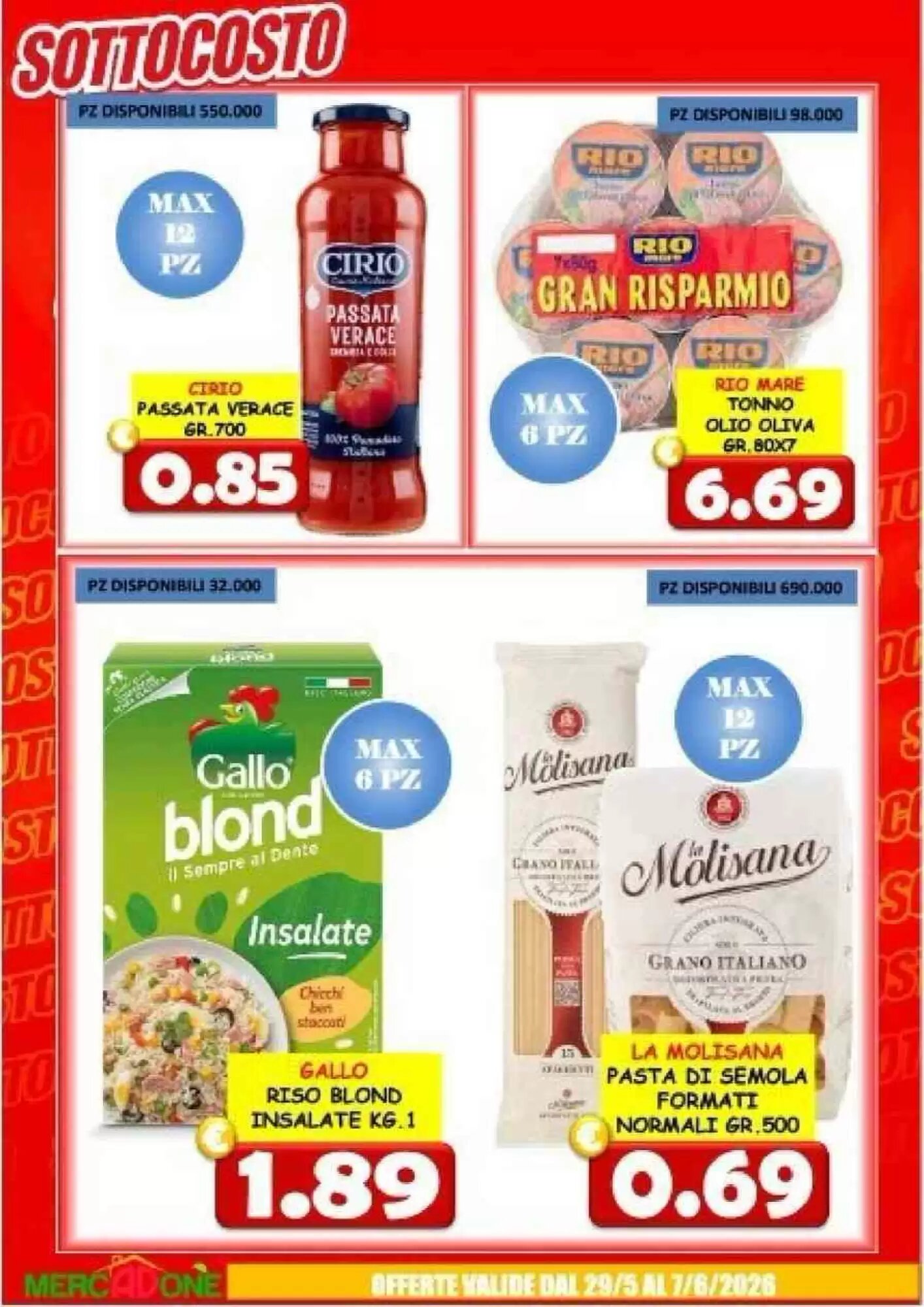 Volantino promozionale MercADone  valide dal 29/05/2026 - Pagina 6.