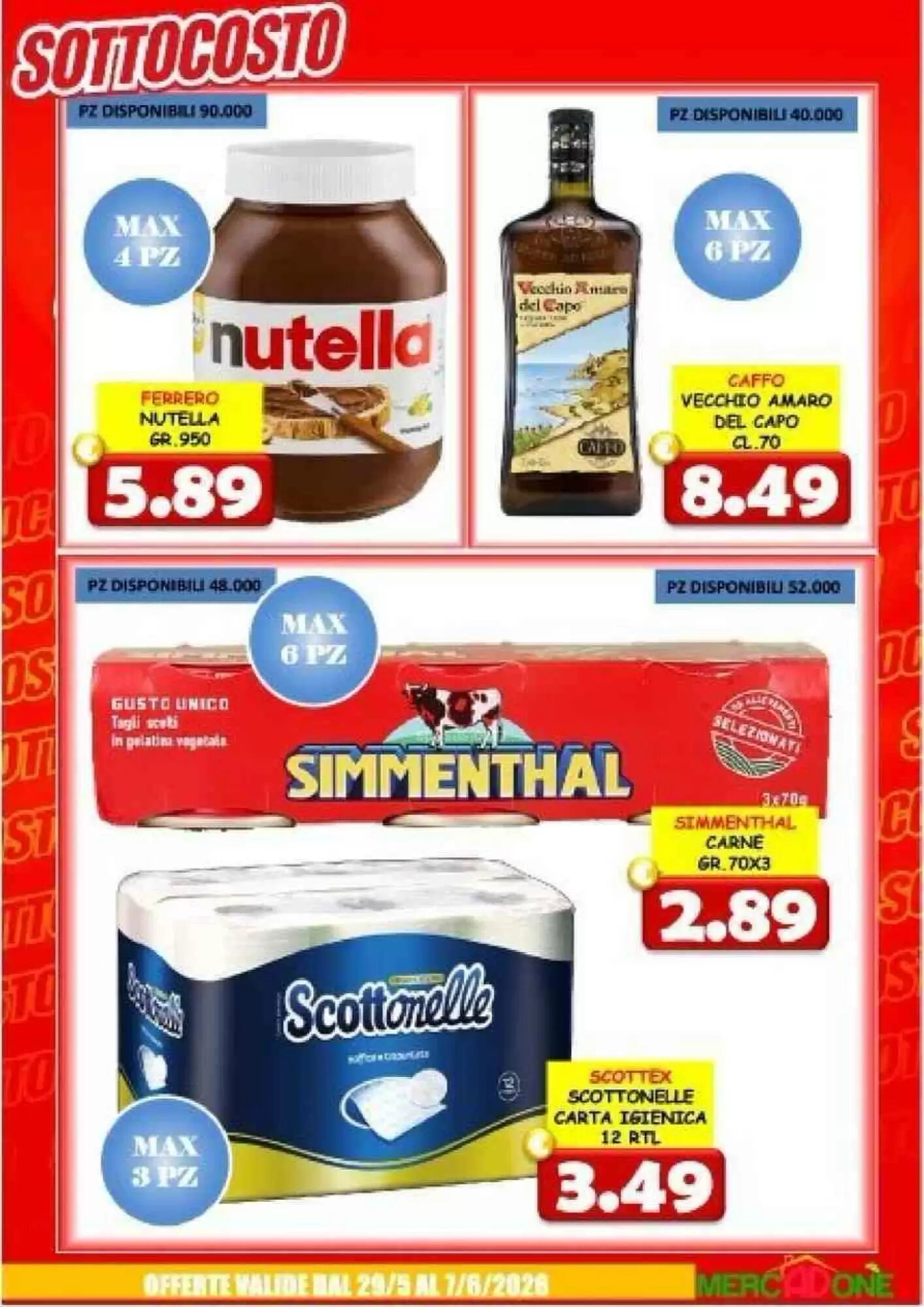 Volantino promozionale MercADone  valide dal 29/05/2026 - Pagina 7.