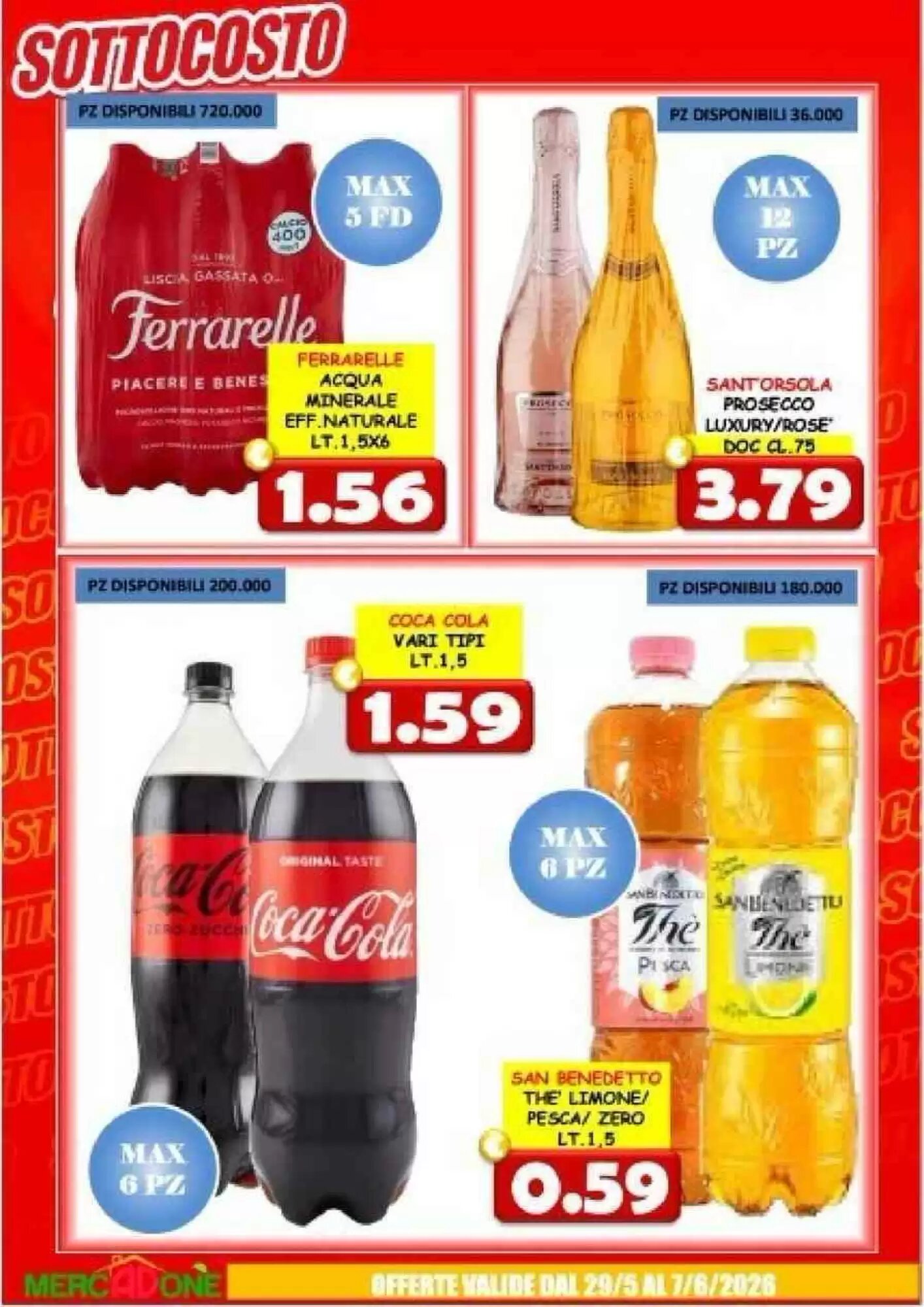 Volantino promozionale MercADone  valide dal 29/05/2026 - Pagina 8.