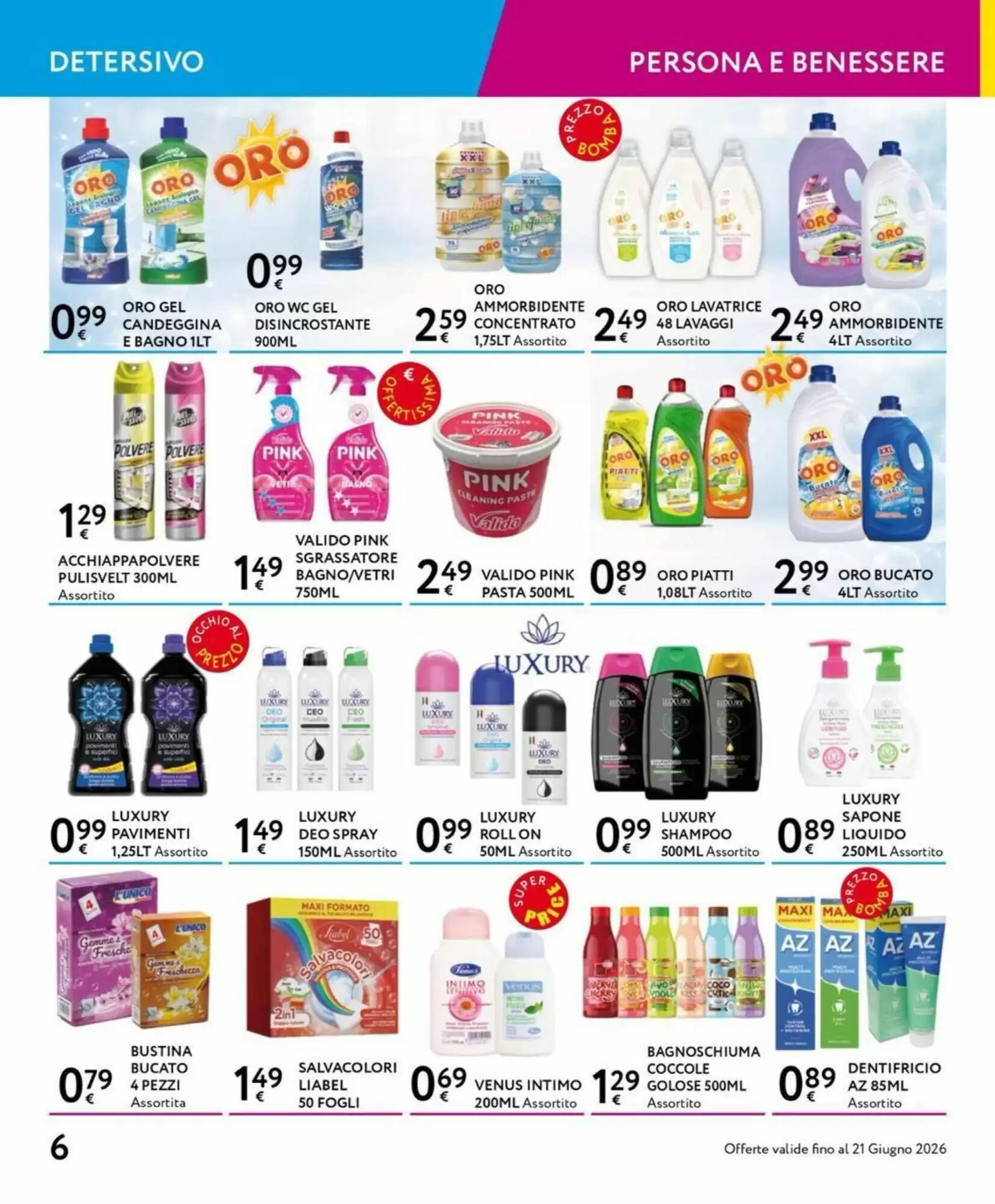 Volantino promozionale Le Mille  valide dal 29/05/2026 - Pagina 6.