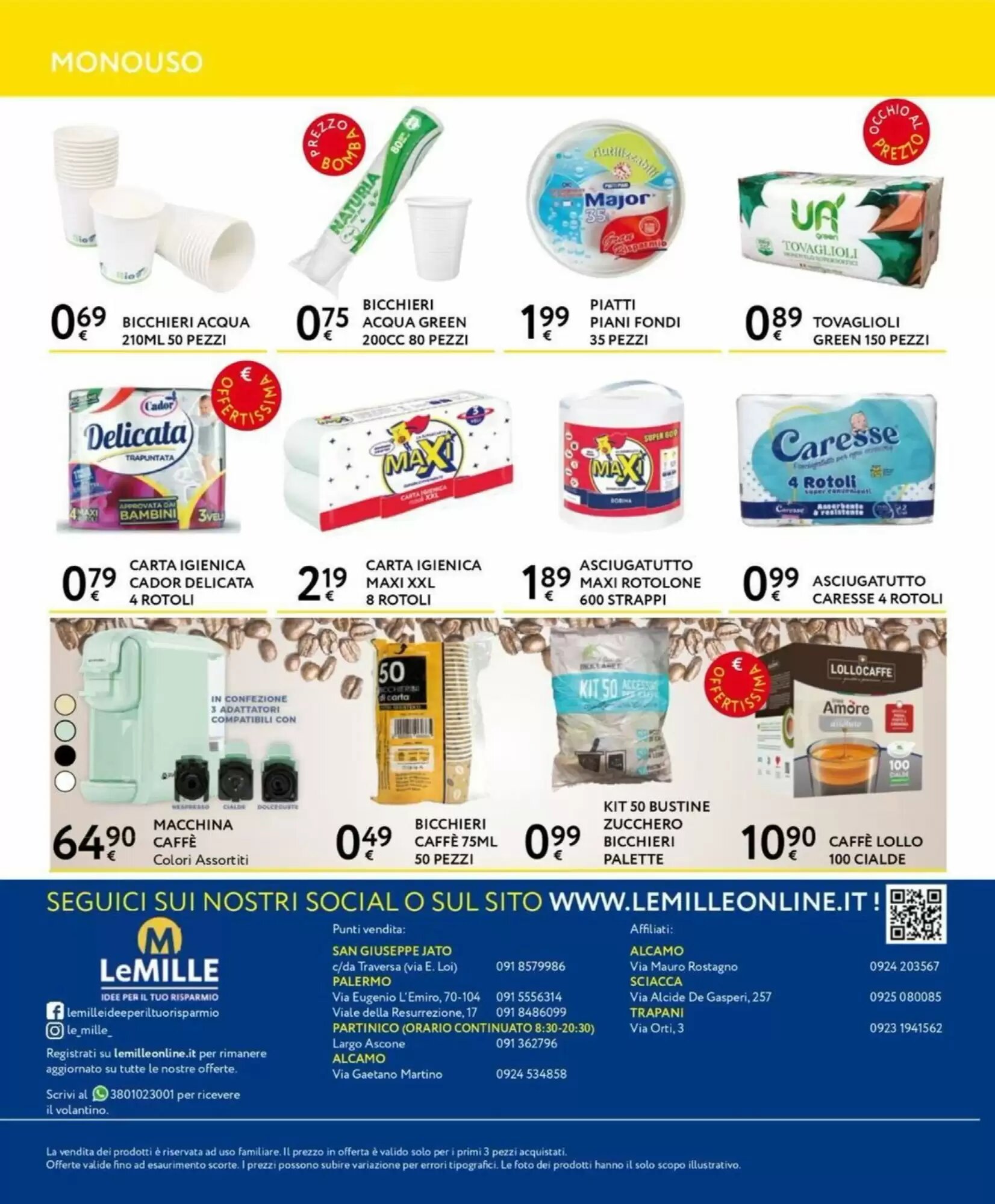 Volantino promozionale Le Mille  valide dal 29/05/2026 - Pagina 8.