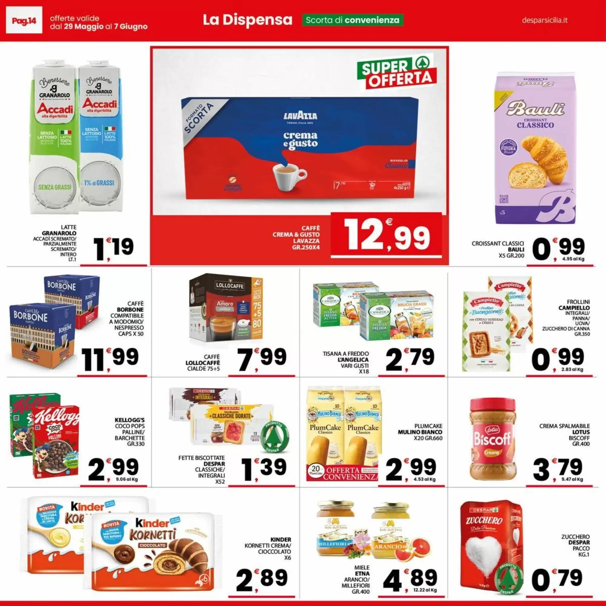 Volantino promozionale Despar  valide dal 29/05/2026 - Pagina 14.