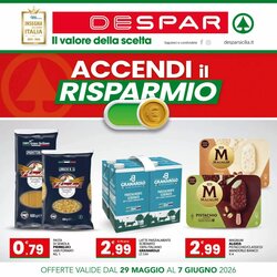 Volantino promozionale Despar valide dal 29/05/2026