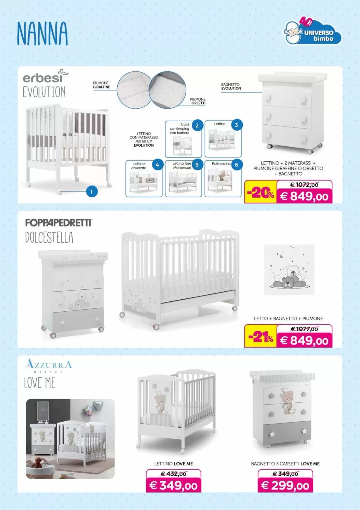 Volantino promozionale Universo Bimbo  valide dal 29/05/2026 - Pagina 10.