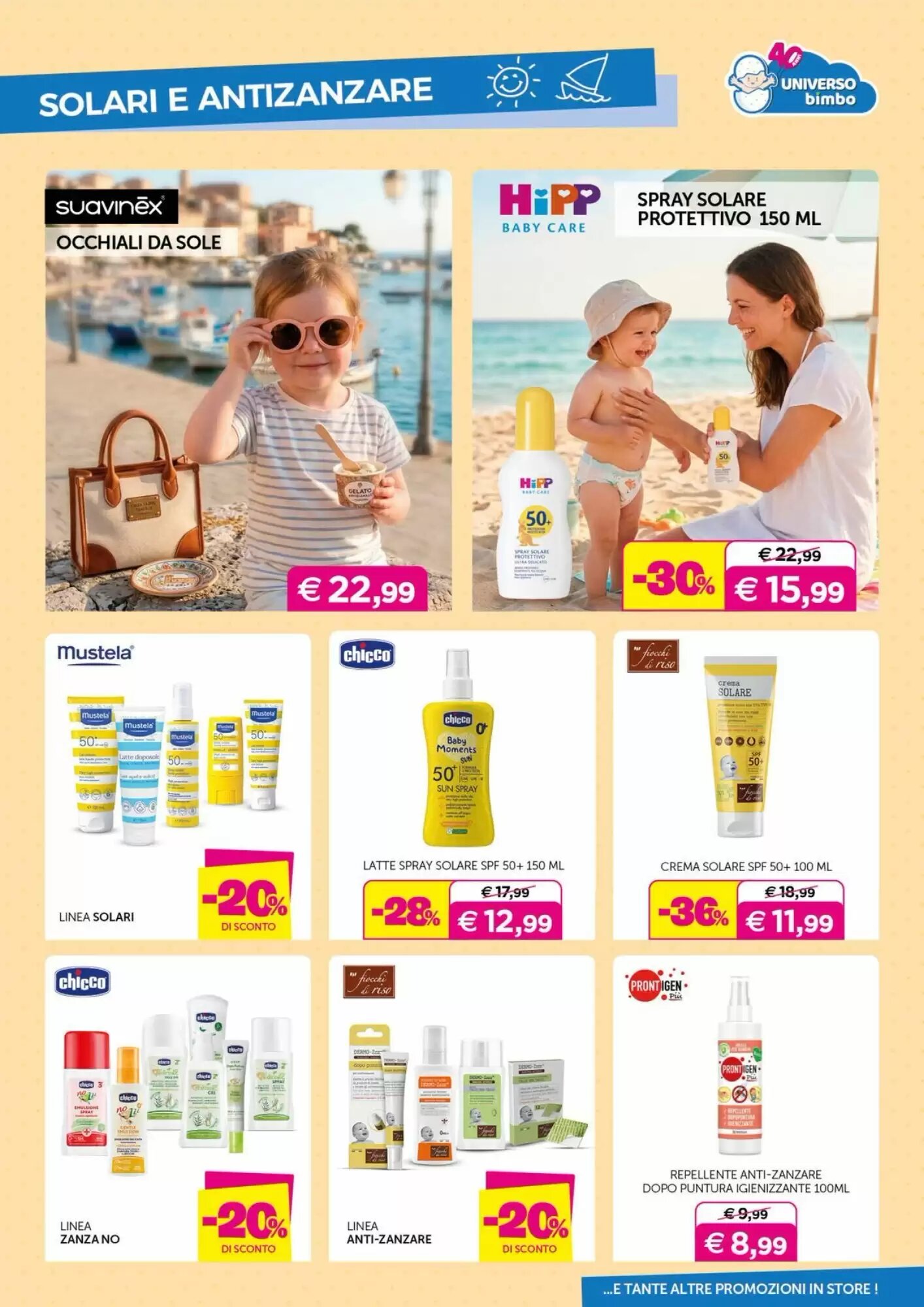 Volantino promozionale Universo Bimbo  valide dal 29/05/2026 - Pagina 20.