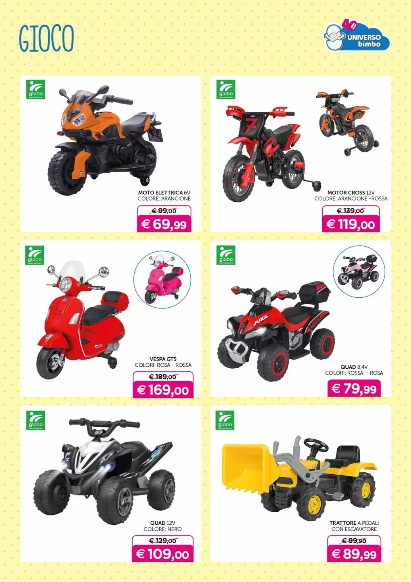 Volantino promozionale Universo Bimbo  valide dal 29/05/2026 - Pagina 32.