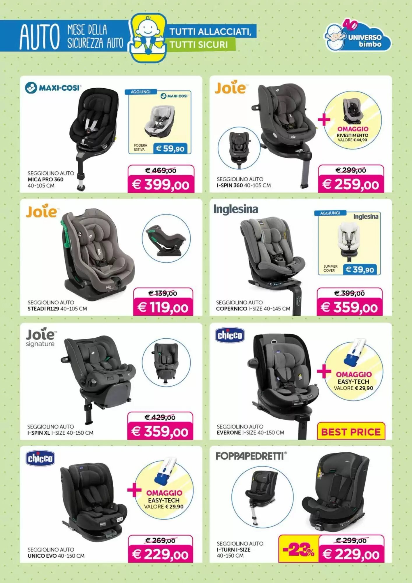 Volantino promozionale Universo Bimbo  valide dal 29/05/2026 - Pagina 6.