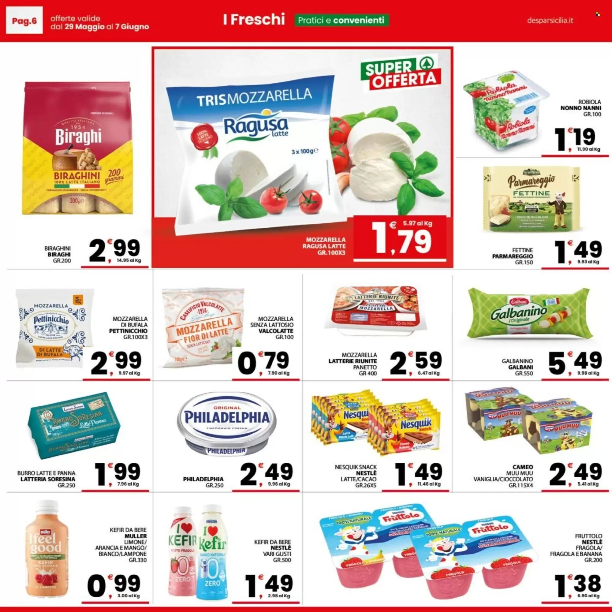 Volantino promozionale Despar Sicilia  valide dal 29/05/2026 - Pagina 6.