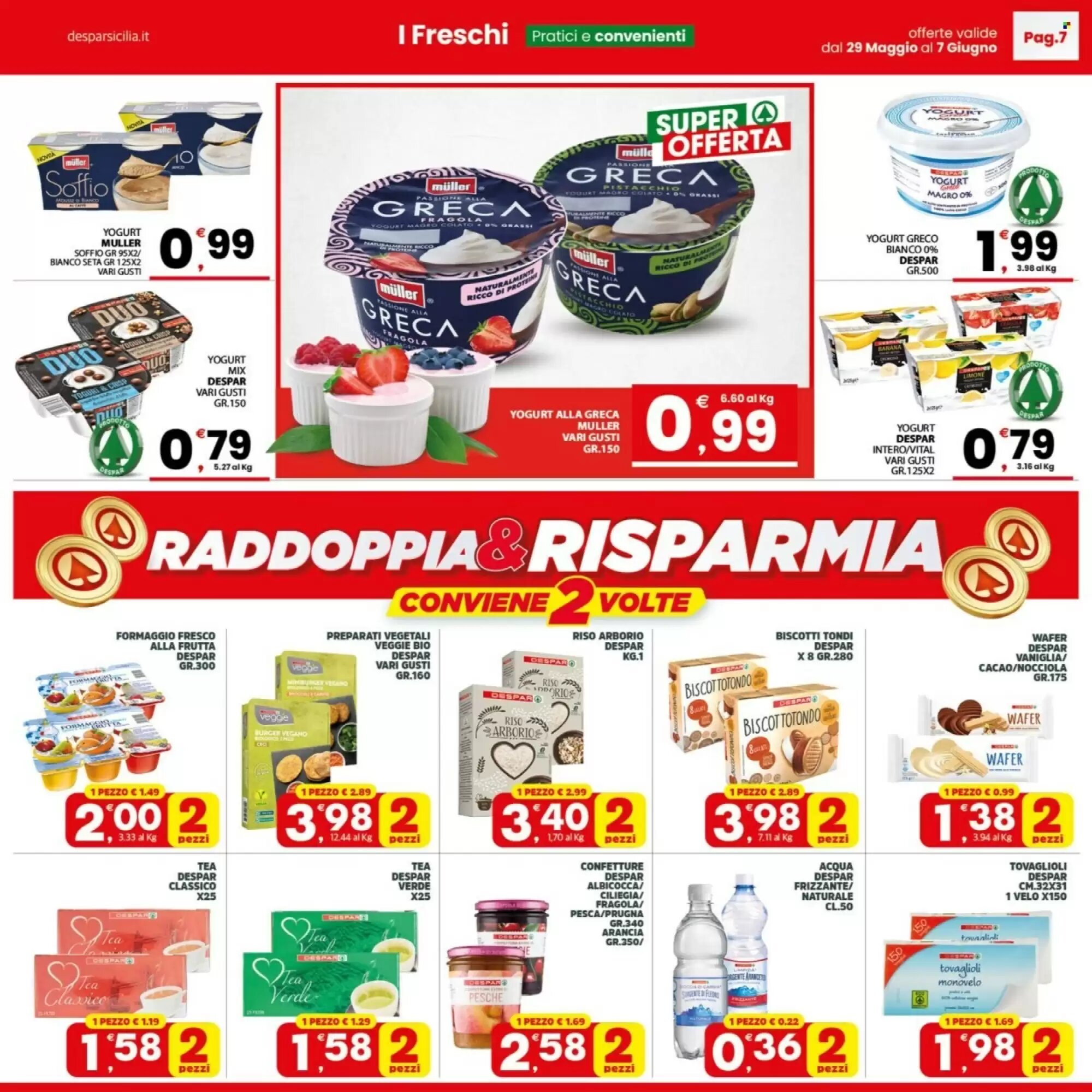 Volantino promozionale Despar Sicilia  valide dal 29/05/2026 - Pagina 7.