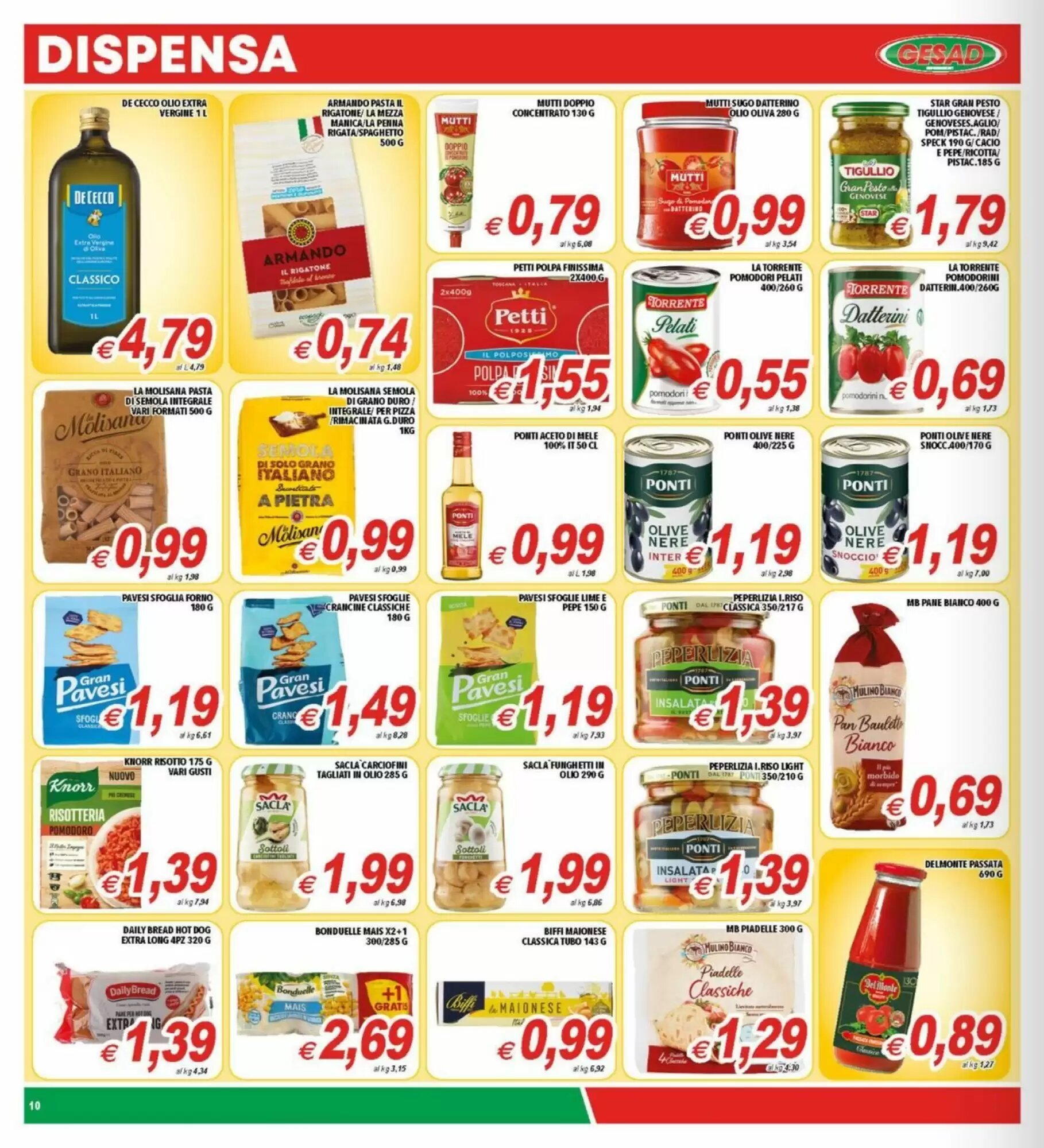 Volantino promozionale Gesad Supermercati  valide dal 29/05/2026 - Pagina 10.