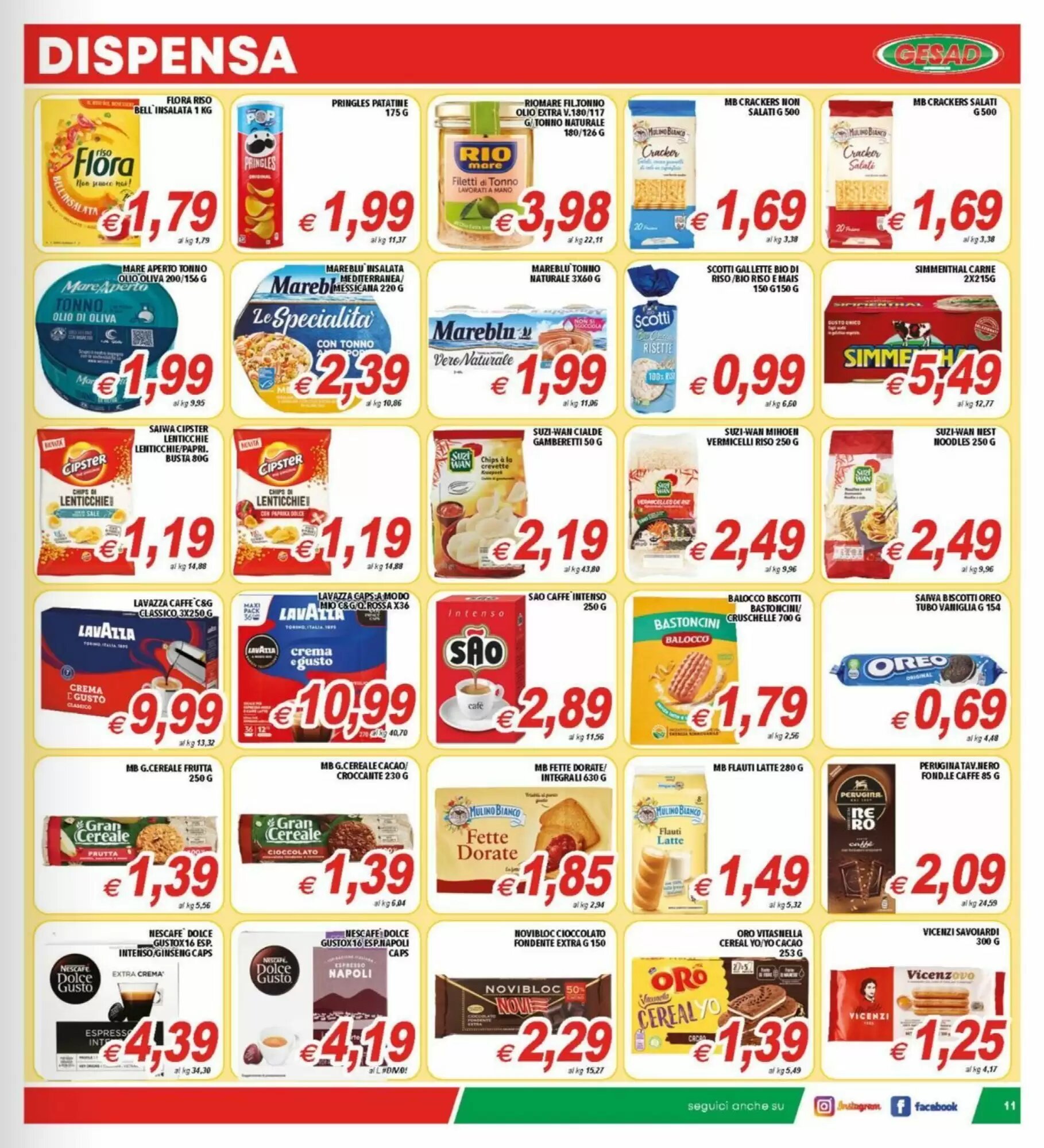 Volantino promozionale Gesad Supermercati  valide dal 29/05/2026 - Pagina 11.