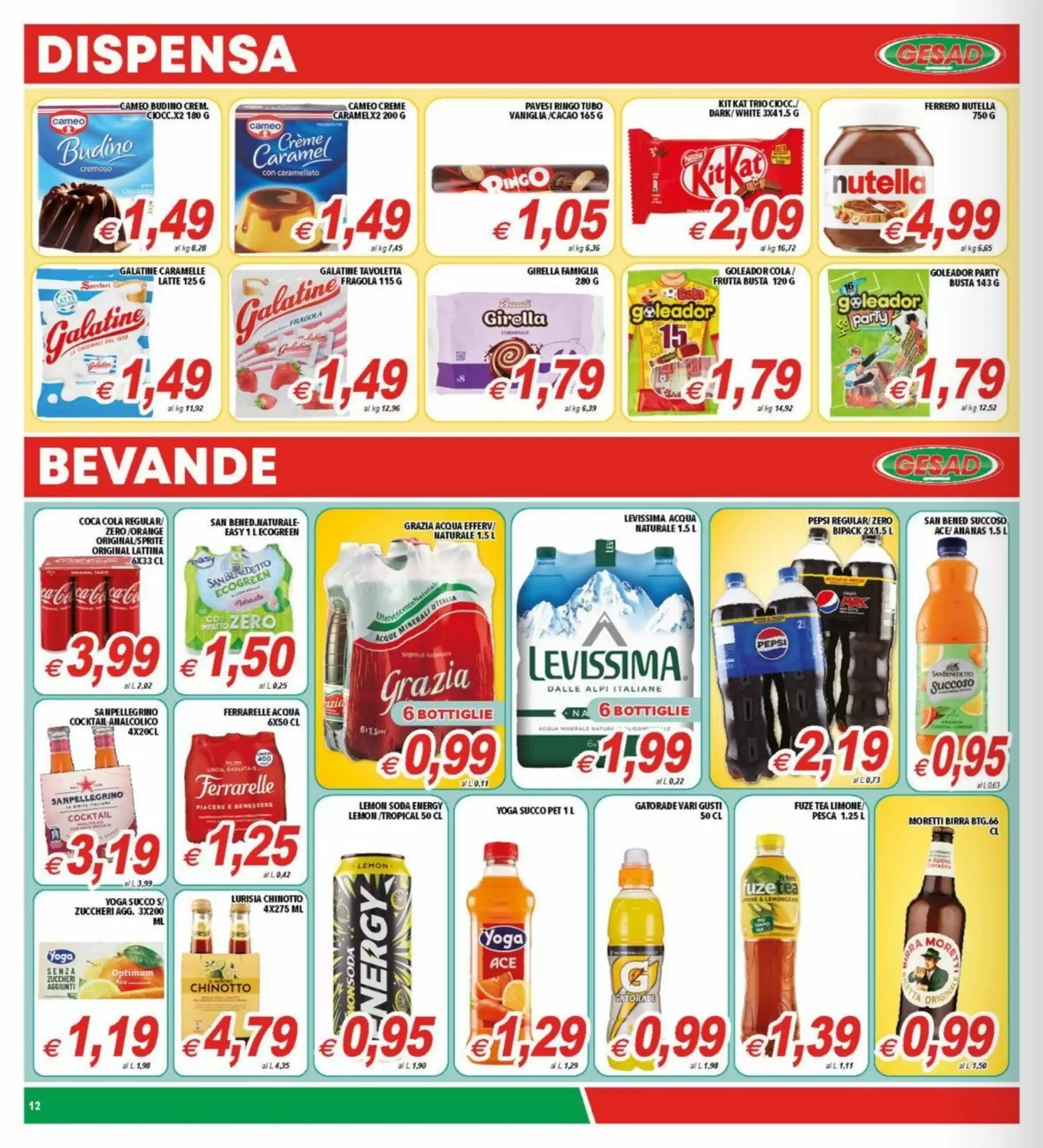 Volantino promozionale Gesad Supermercati  valide dal 29/05/2026 - Pagina 12.