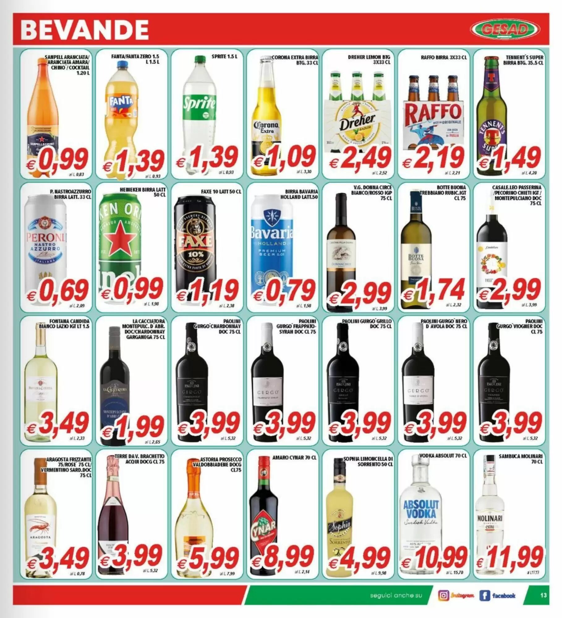 Volantino promozionale Gesad Supermercati  valide dal 29/05/2026 - Pagina 13.