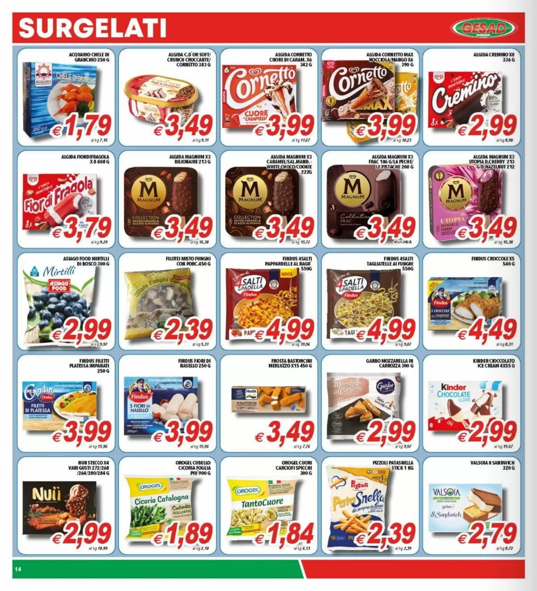 Volantino promozionale Gesad Supermercati  valide dal 29/05/2026 - Pagina 14.
